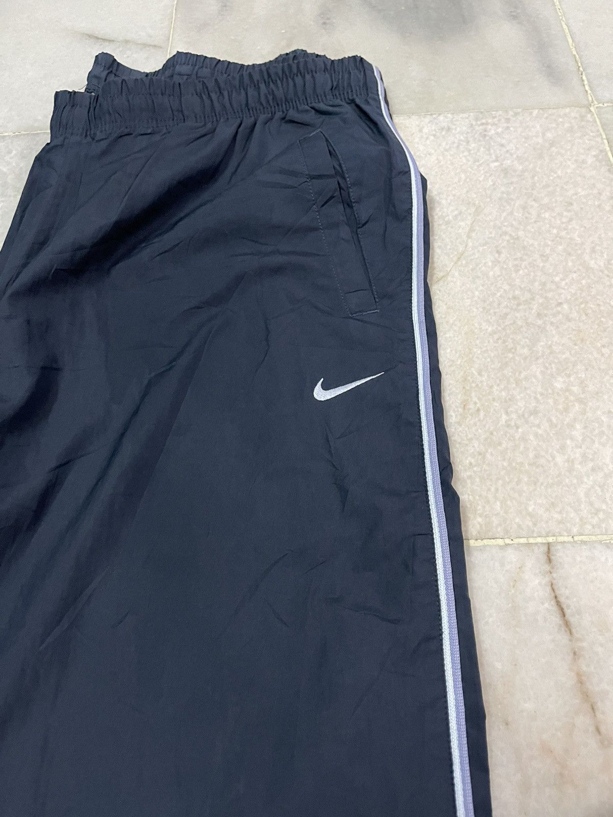 Nike Nike Y2K Women Pants Navy Blue Size 34" / US 12 / IT 48 - 3 Thumbnail