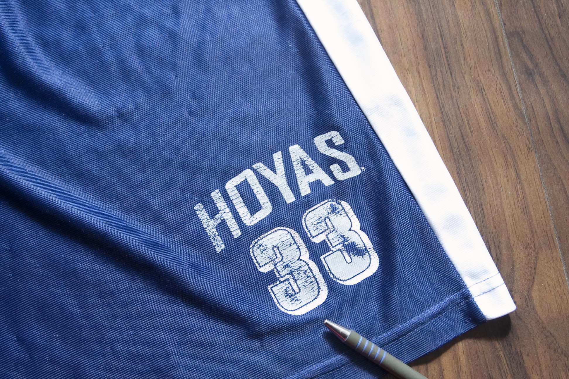 NCAA × Vintage Georgetown Hoyas Shorts #33 Patrick Ewing Size 40 Vintage Size US 40 / EU 56 - 2 Thumbnail