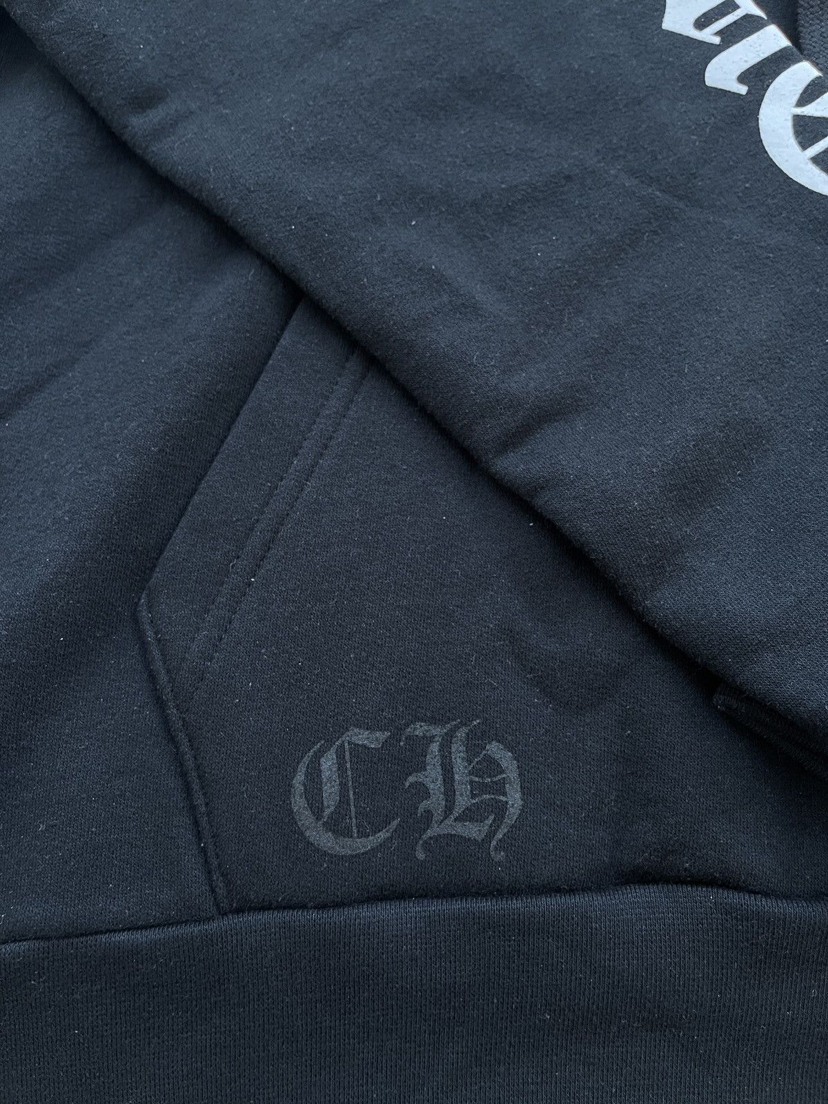 Chrome Hearts Chrome Hearts Vertical Logo FU Hoodie Size US L / EU 52-54 / 3 - 4 Thumbnail