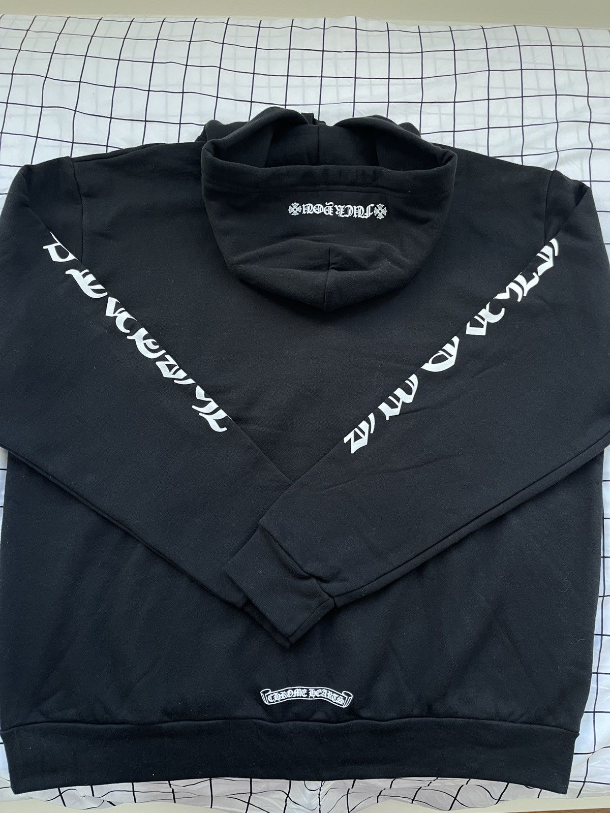 Chrome Hearts Chrome Hearts Vertical Logo FU Hoodie Size US L / EU 52-54 / 3 - 6 Thumbnail