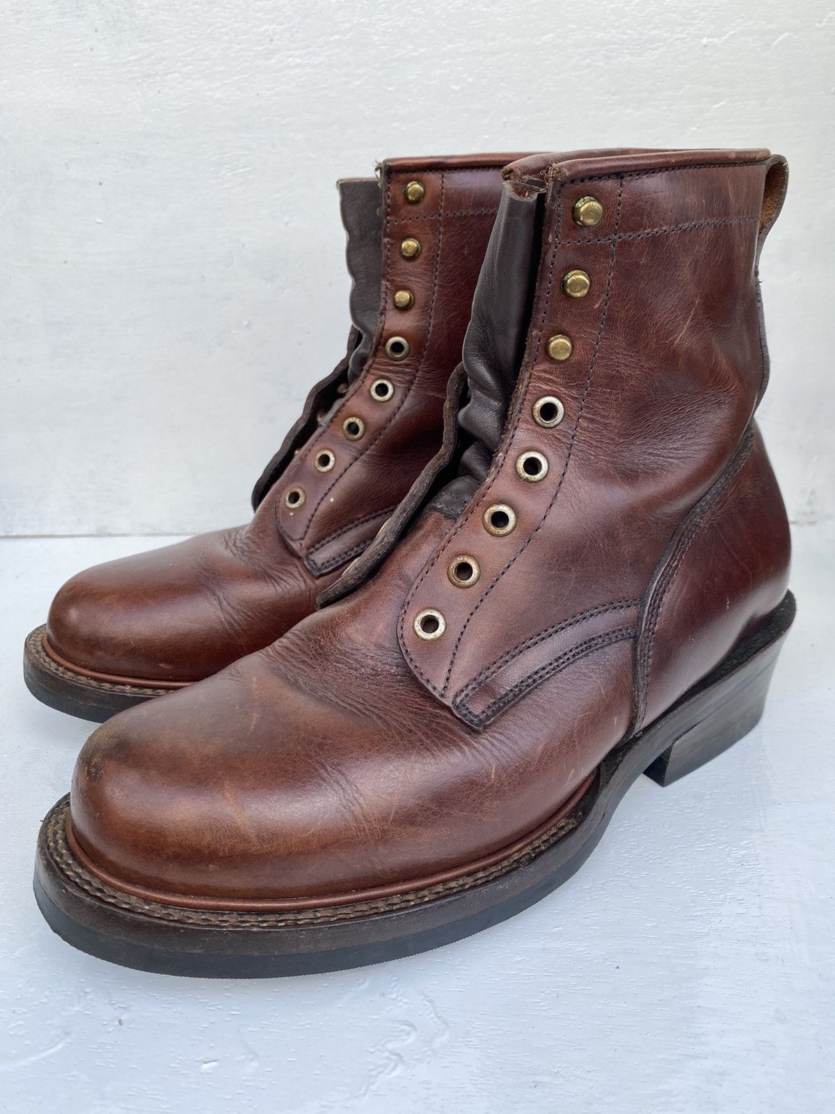 Vintage Seite Leguas mexico boots