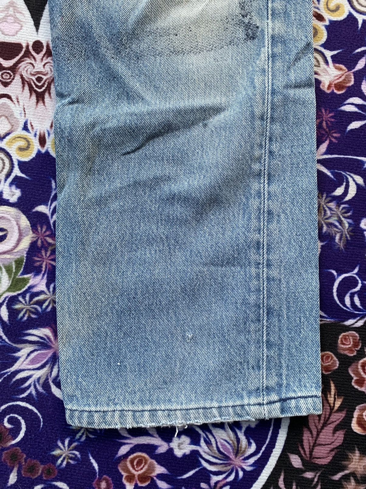 Levi's Vintage 90's Levis 501XX Distressed Denim Size US 32 / EU 48 - 2 Thumbnail