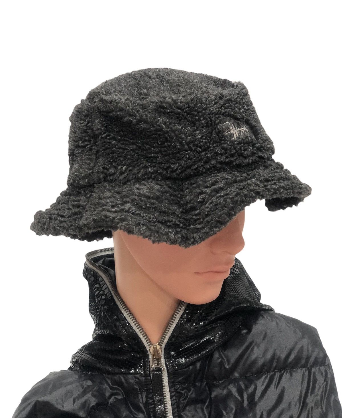 Stussy 💥BEST OFFER💥Vintage STUSSY Sherpa Bucket Hat Size ONE SIZE - 3 Thumbnail