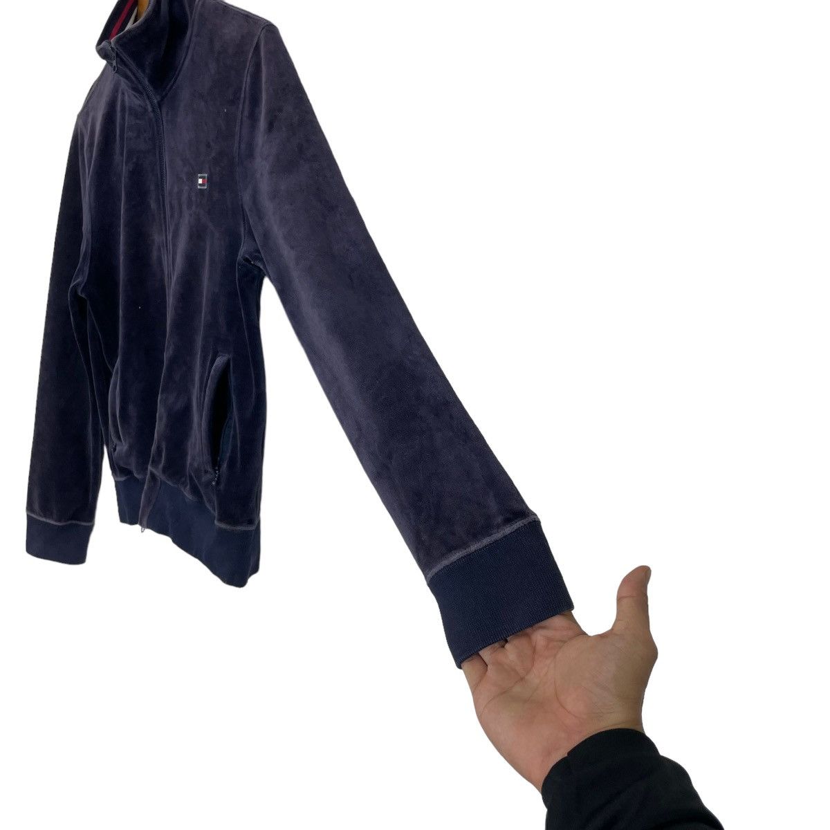 Tommy Hilfiger Tommy Hilfiger Suede Embossed Hilfiger Jacket Size US M / EU 48-50 / 2 - 10 Thumbnail