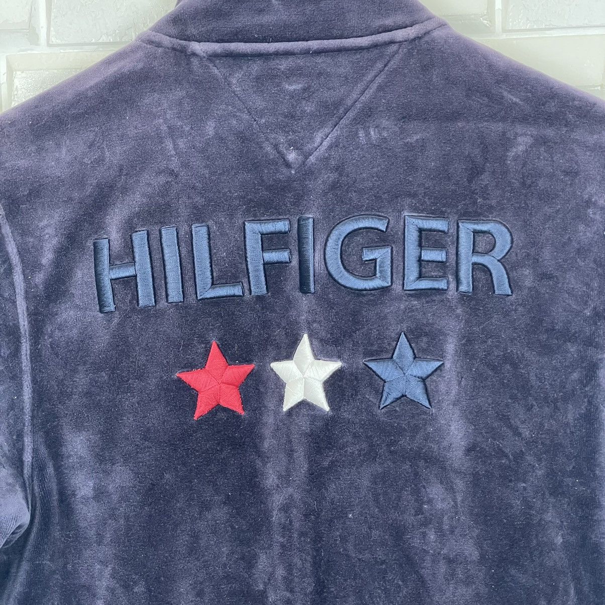 Tommy Hilfiger Tommy Hilfiger Suede Embossed Hilfiger Jacket Size US M / EU 48-50 / 2 - 12 Thumbnail