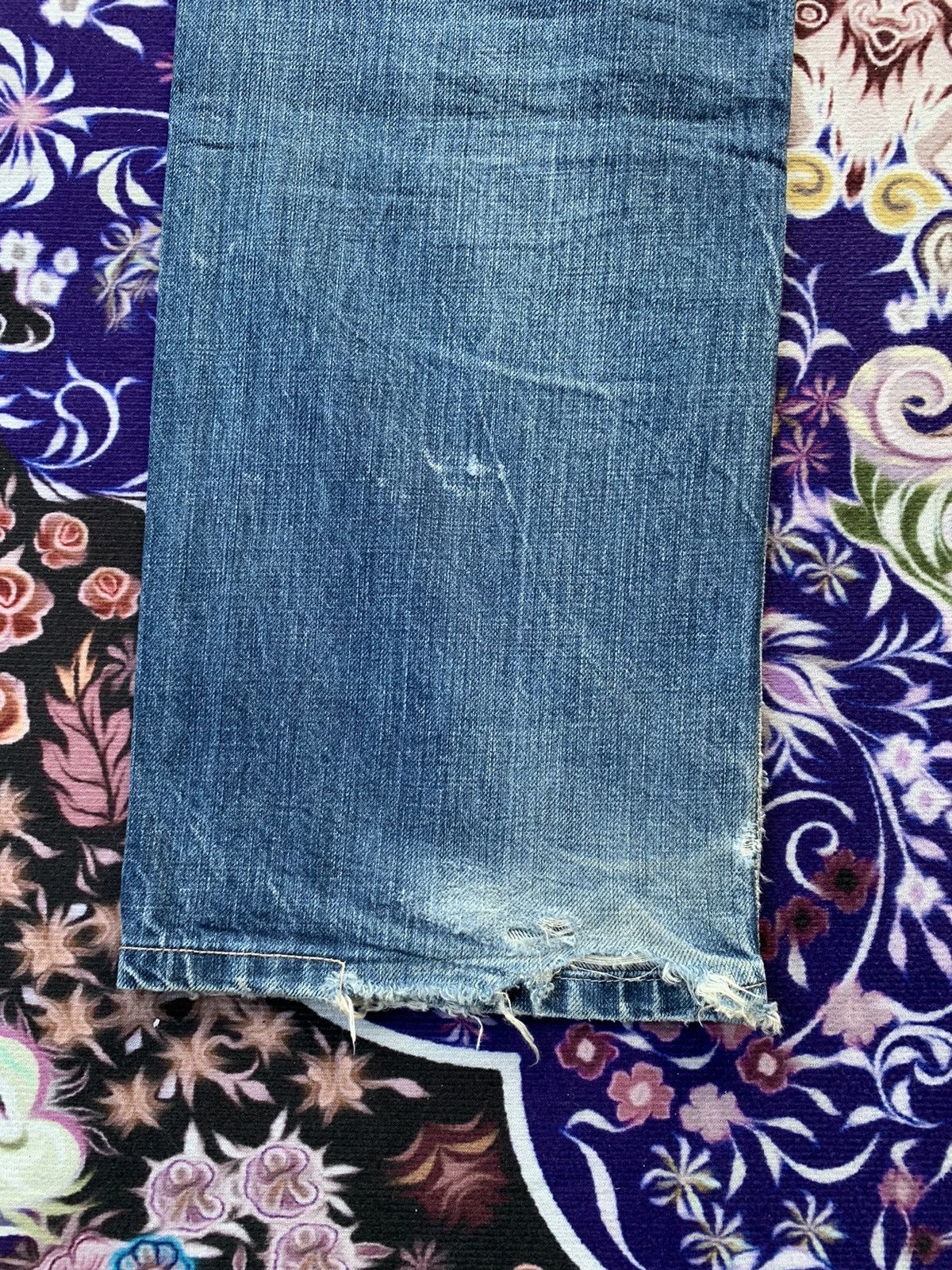 Levi's Vintage Clothing Vintage Levis 501 Distressed Denim Size US 30 / EU 46 - 11 Thumbnail