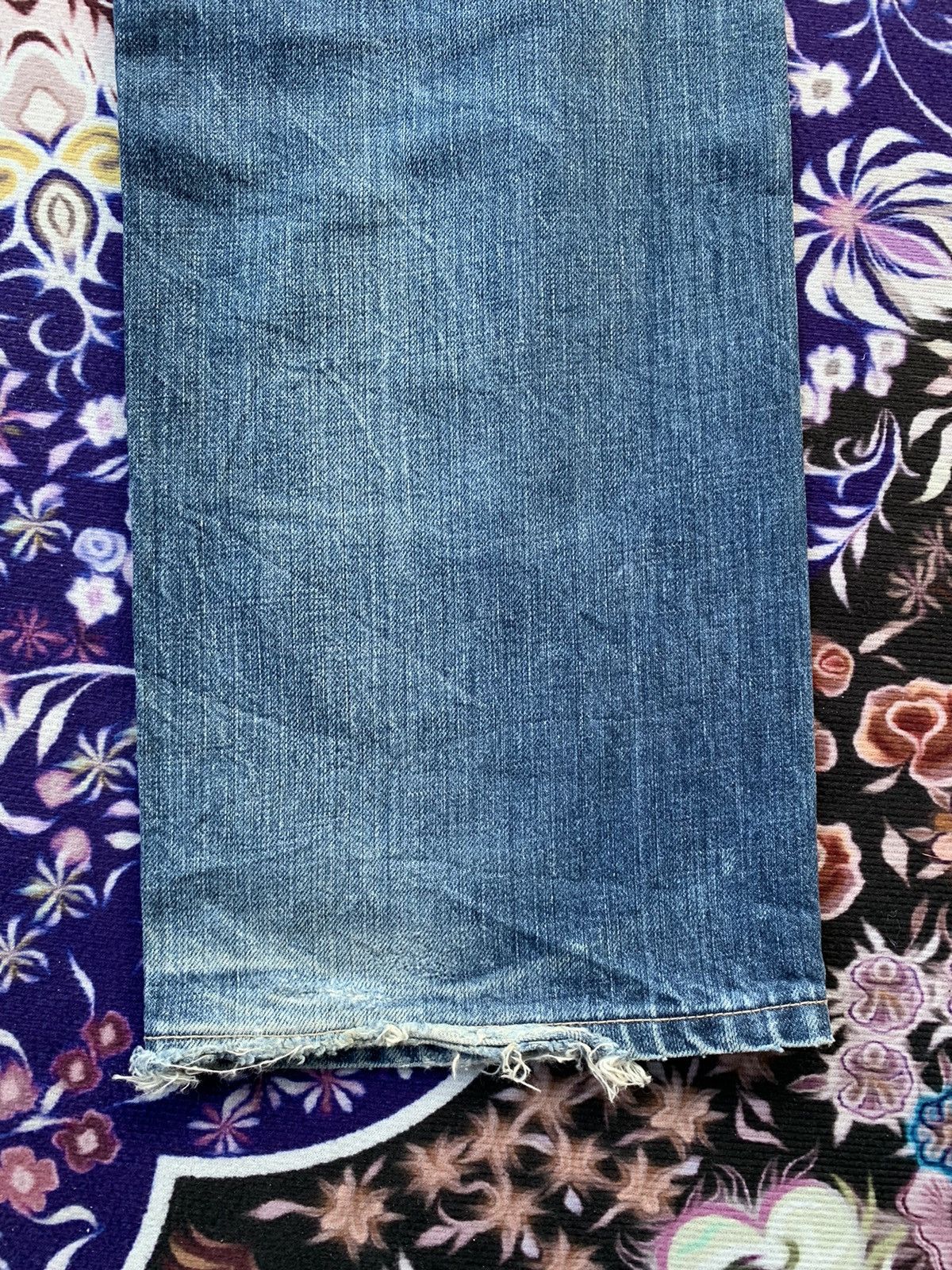 Levi's Vintage Clothing Vintage Levis 501 Distressed Denim Size US 30 / EU 46 - 10 Thumbnail