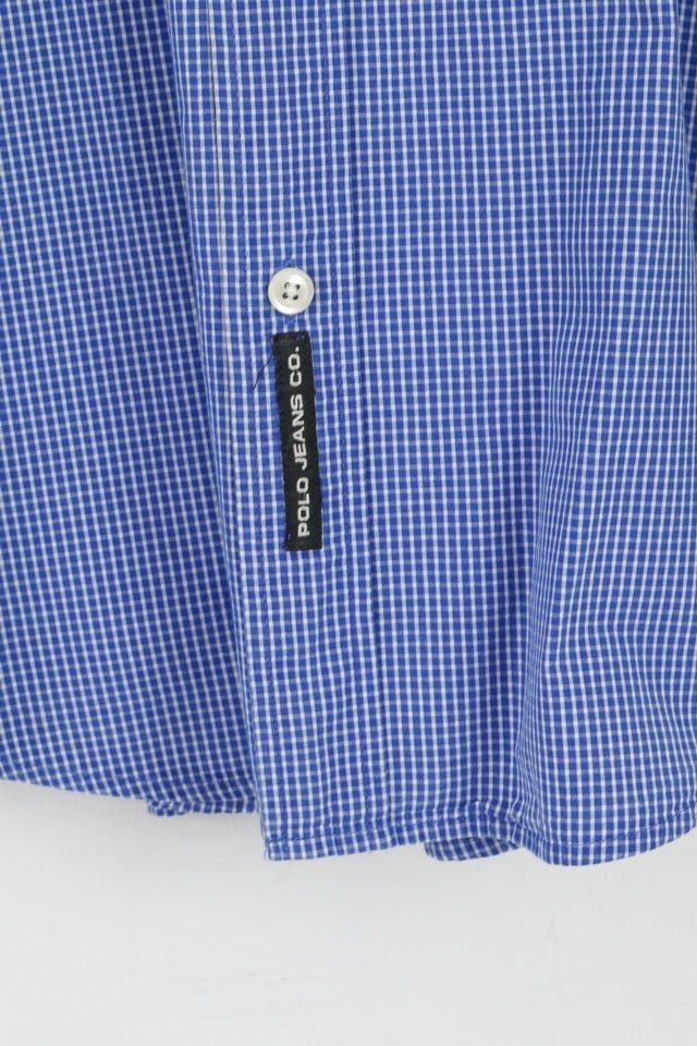 Polo Ralph Lauren Polo Jeans Ralph Lauren Mens XL (XXL) Casual Shirt 2463 Size US XXL / EU 58 / 5 - 3 Thumbnail