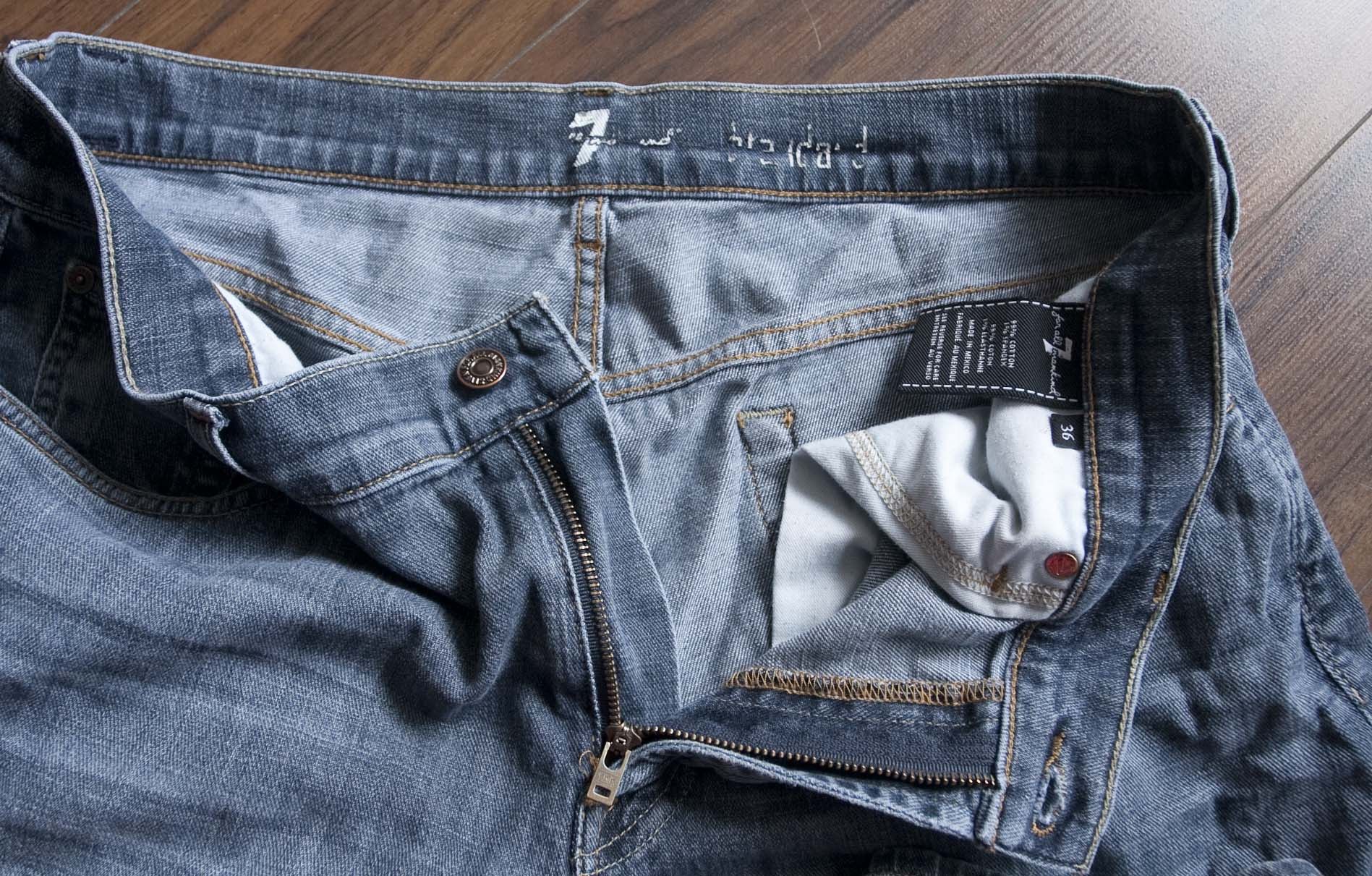 7 For All Mankind 7 for All Mankind Jeans Blue Size 33x33 Size US 36 / EU 52 - 2 Thumbnail