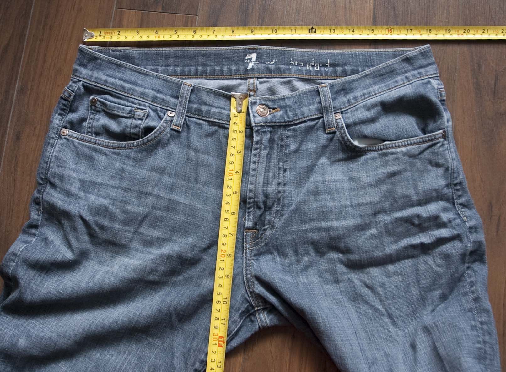 7 For All Mankind 7 for All Mankind Jeans Blue Size 33x33 Size US 36 / EU 52 - 4 Thumbnail