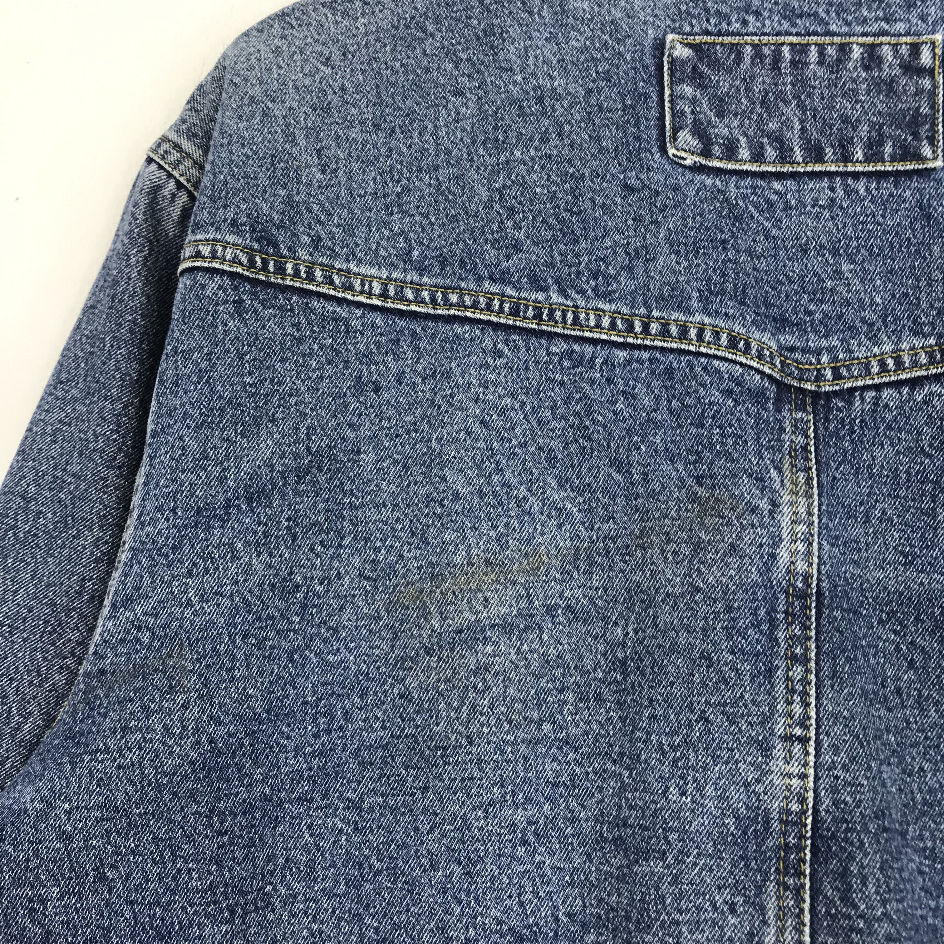 Wrangler Vintage 90s Wrangler Denim Jacket Four Pocket Sherpa Lining Size US XL / EU 56 / 4 - 11 Thumbnail