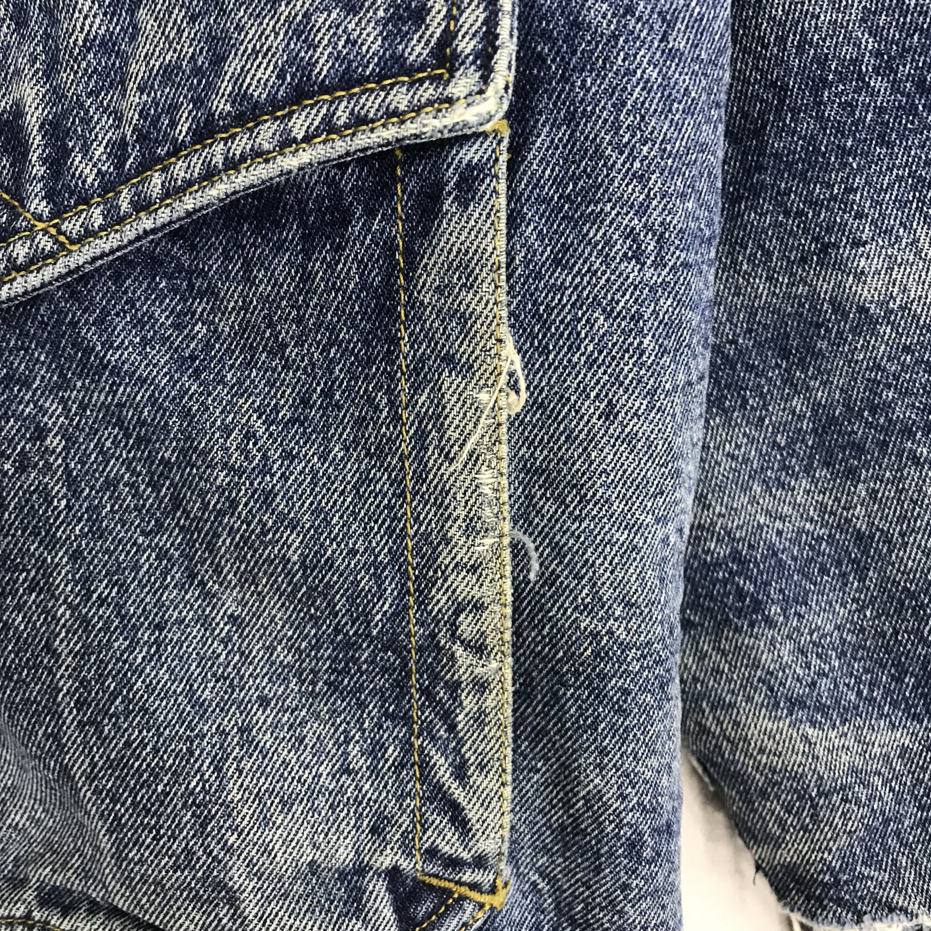 Wrangler Vintage 90s Wrangler Denim Jacket Four Pocket Sherpa Lining Size US XL / EU 56 / 4 - 9 Thumbnail