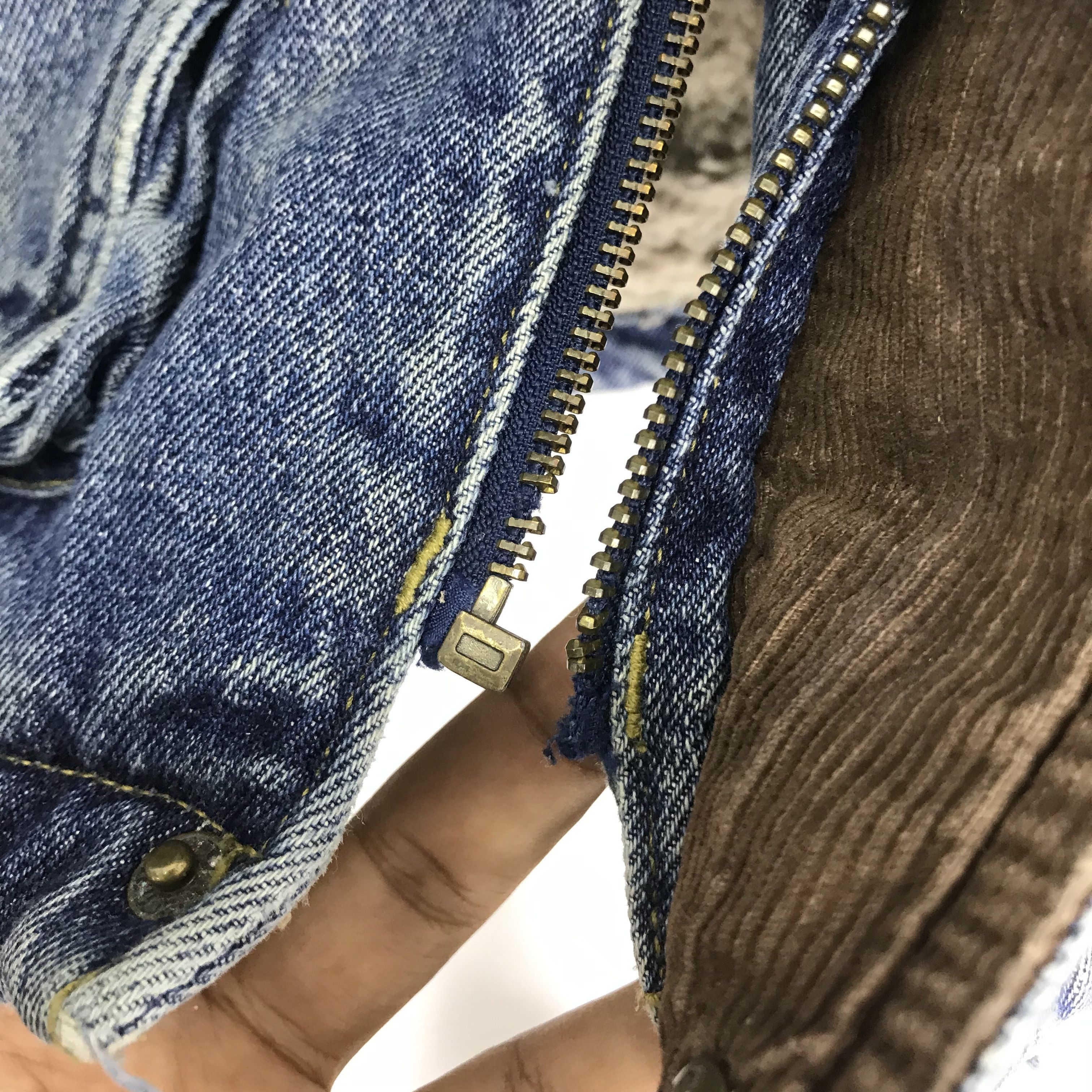 Wrangler Vintage 90s Wrangler Denim Jacket Four Pocket Sherpa Lining Size US XL / EU 56 / 4 - 13 Thumbnail