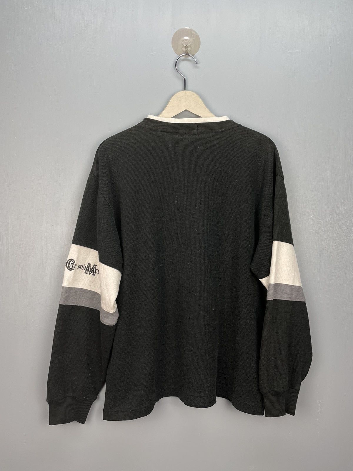 MCM Vintage 80s MCM otc Mode Creation Munchen sweatshirt Size US L / EU 52-54 / 3 - 2 Thumbnail