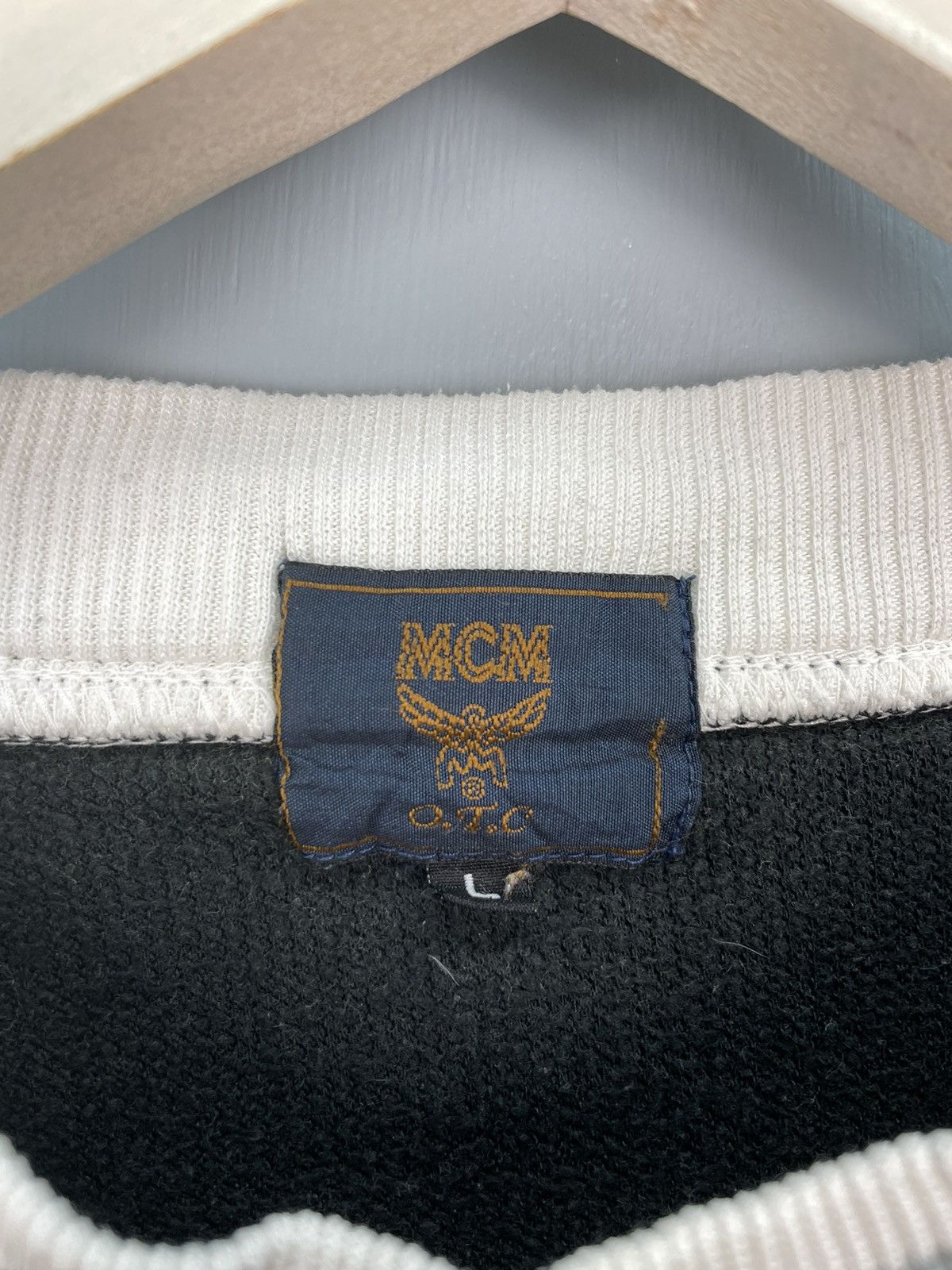 MCM Vintage 80s MCM otc Mode Creation Munchen sweatshirt Size US L / EU 52-54 / 3 - 5 Thumbnail