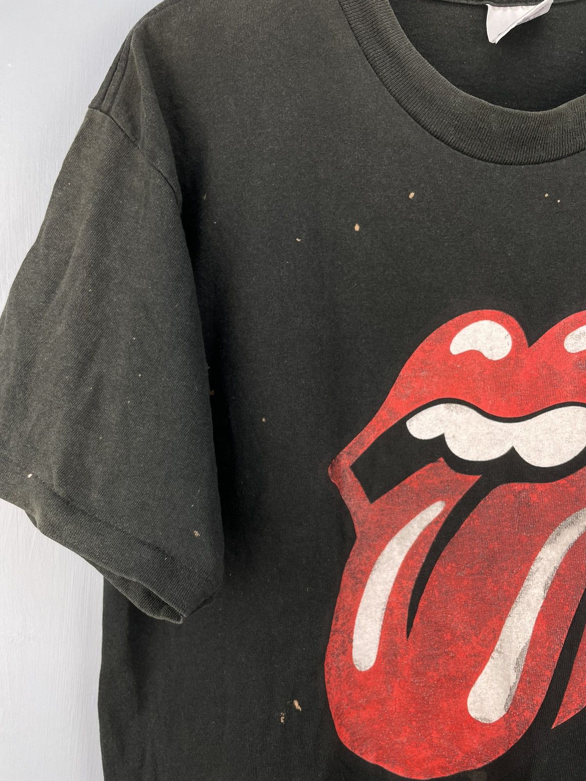 Band Tees Vintage 90s The Rolling Stones world tour t shirt Size US L / EU 52-54 / 3 - 5 Thumbnail