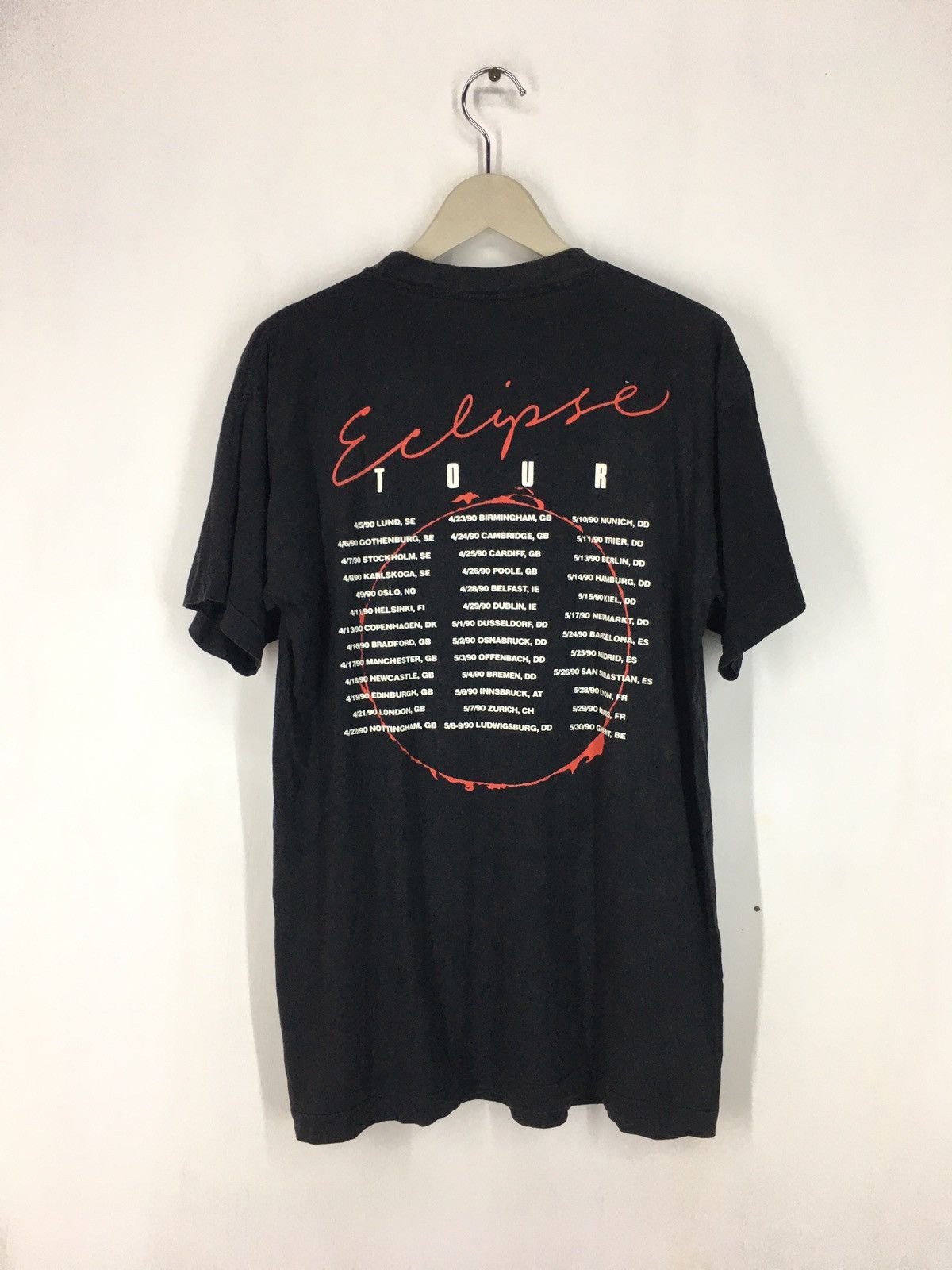 Band Tees Vintage 90s Yngwie Malmsteen heavy metal hardrock band tee Size US XL / EU 56 / 4 - 2 Thumbnail