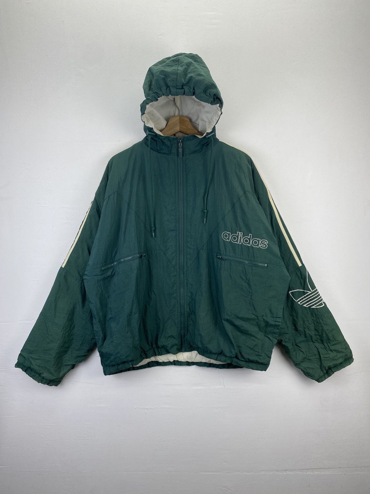 Vintage Adidas Adidas Hoodie Tumblr Vintage 90 Adidas Windbreaker