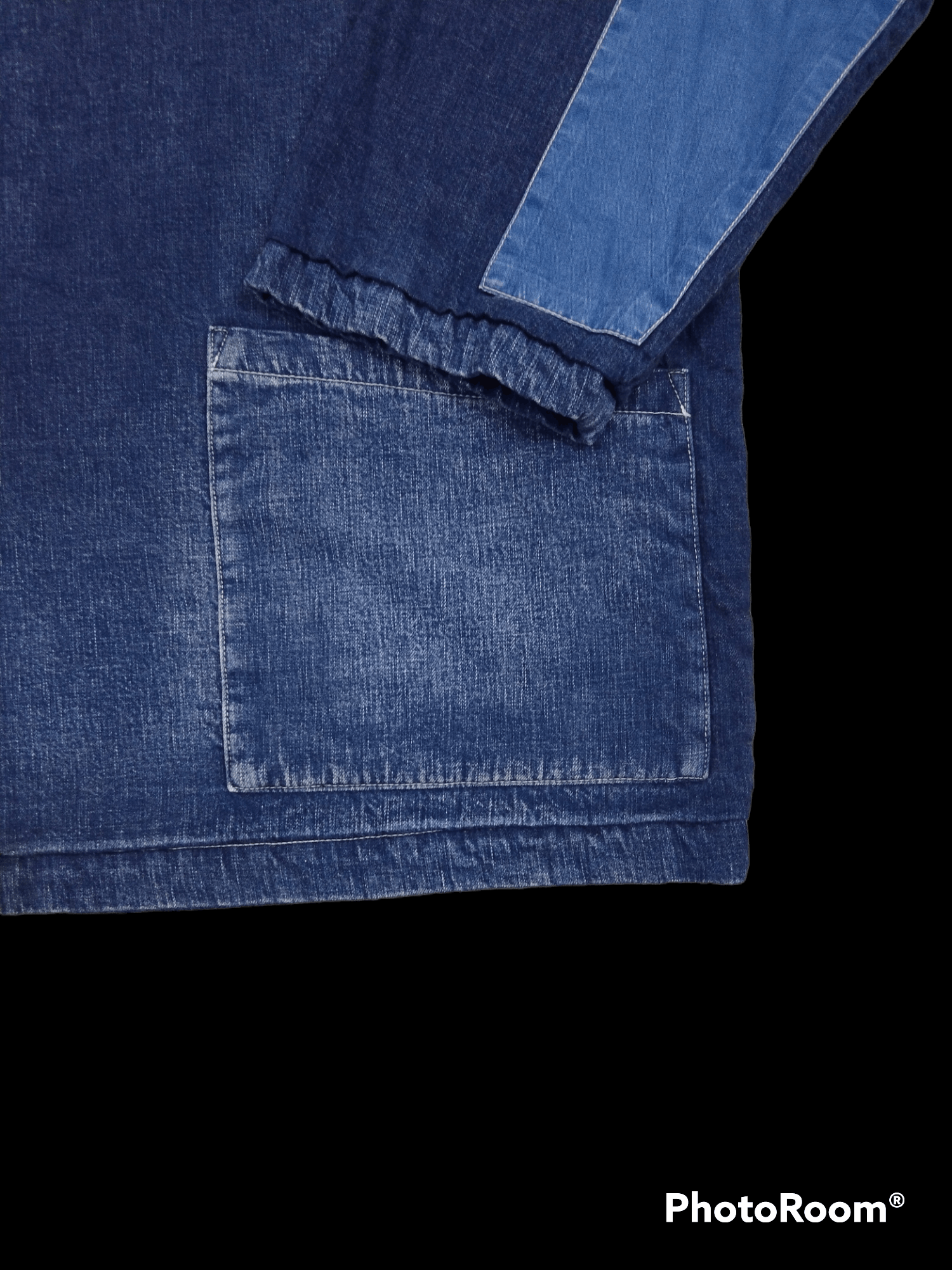Indigo × Japanese Brand BAGGY INDIGO FLEECE MASTERKEY PACTHWORK INSPIRED KAPITAL Size US M / EU 48-50 / 2 - 4 Thumbnail