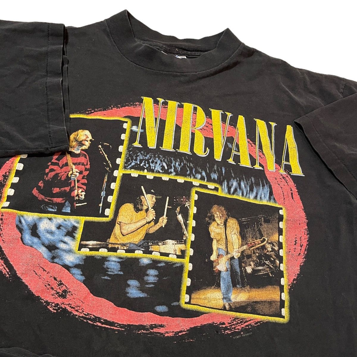 Band Tees × Nirvana × Vintage 1997 Nirvana All Sport Tee Size US XL / EU 56 / 4 - 5 Thumbnail