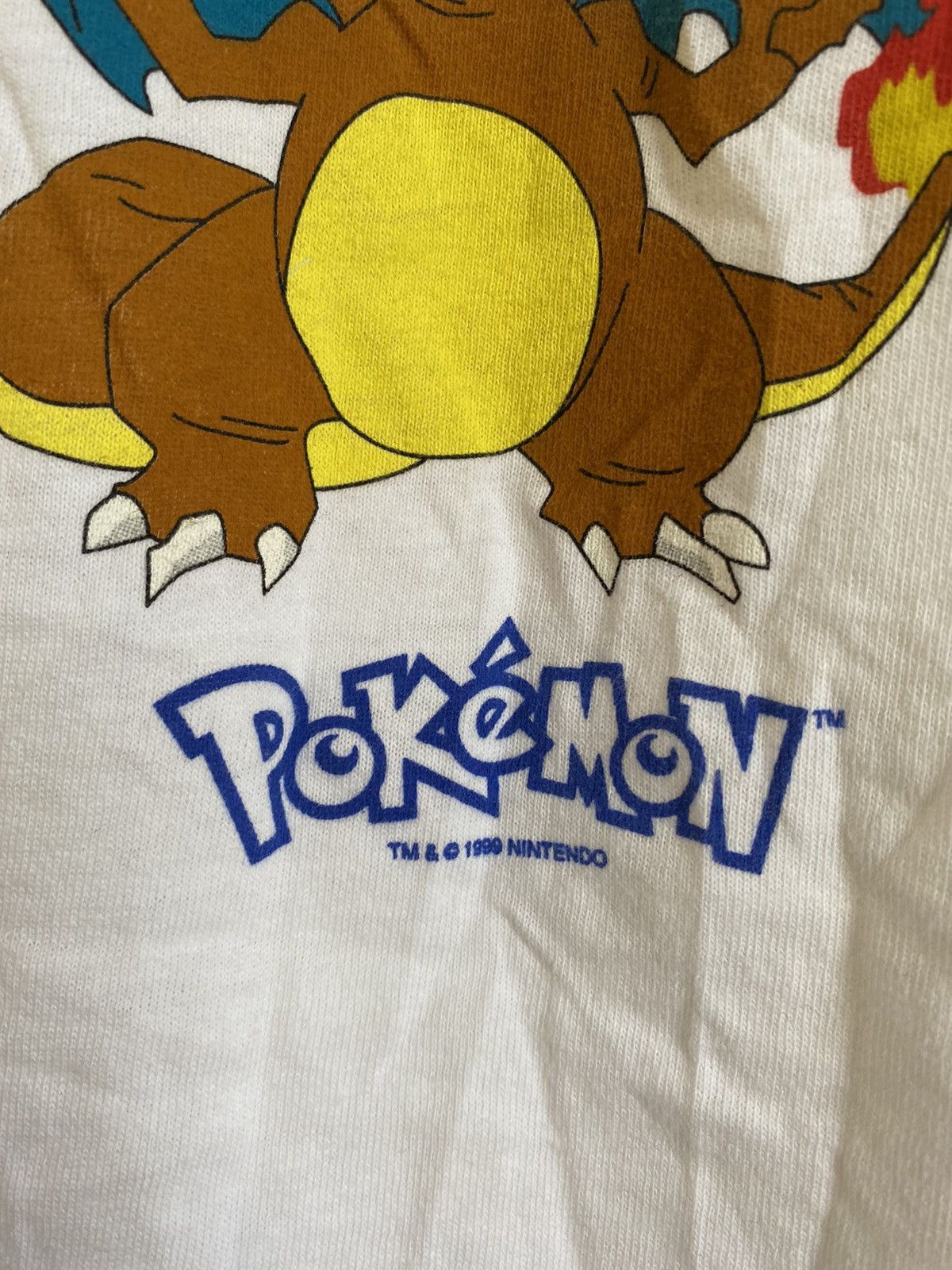 Vintage 1999 Nintendo Pokémon charizard sleeveless tee