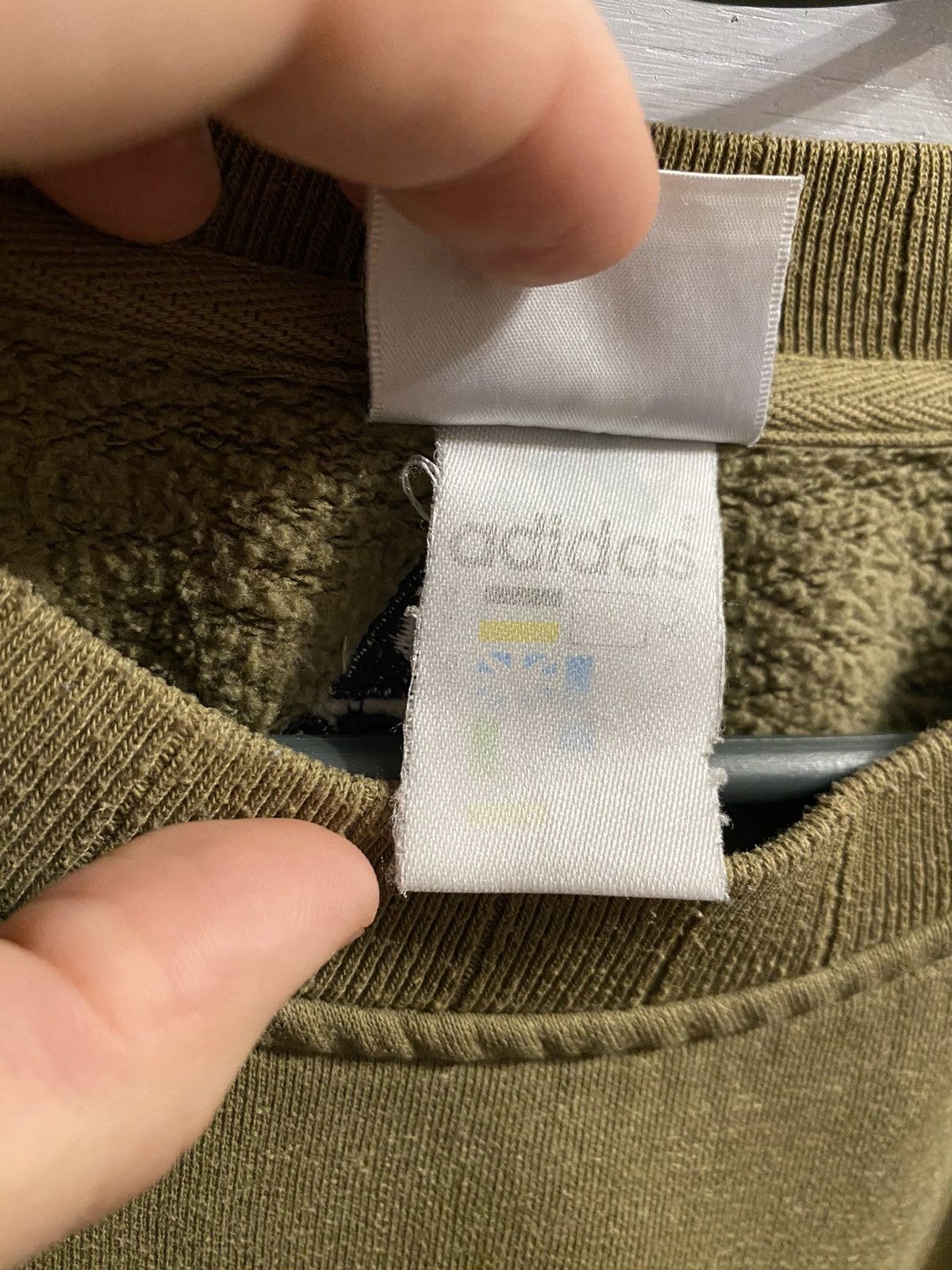 Adidas Rare Vintage Sweatshirt Adidas Big Logo Y2K. Size US L / EU 52-54 / 3 - 8 Thumbnail