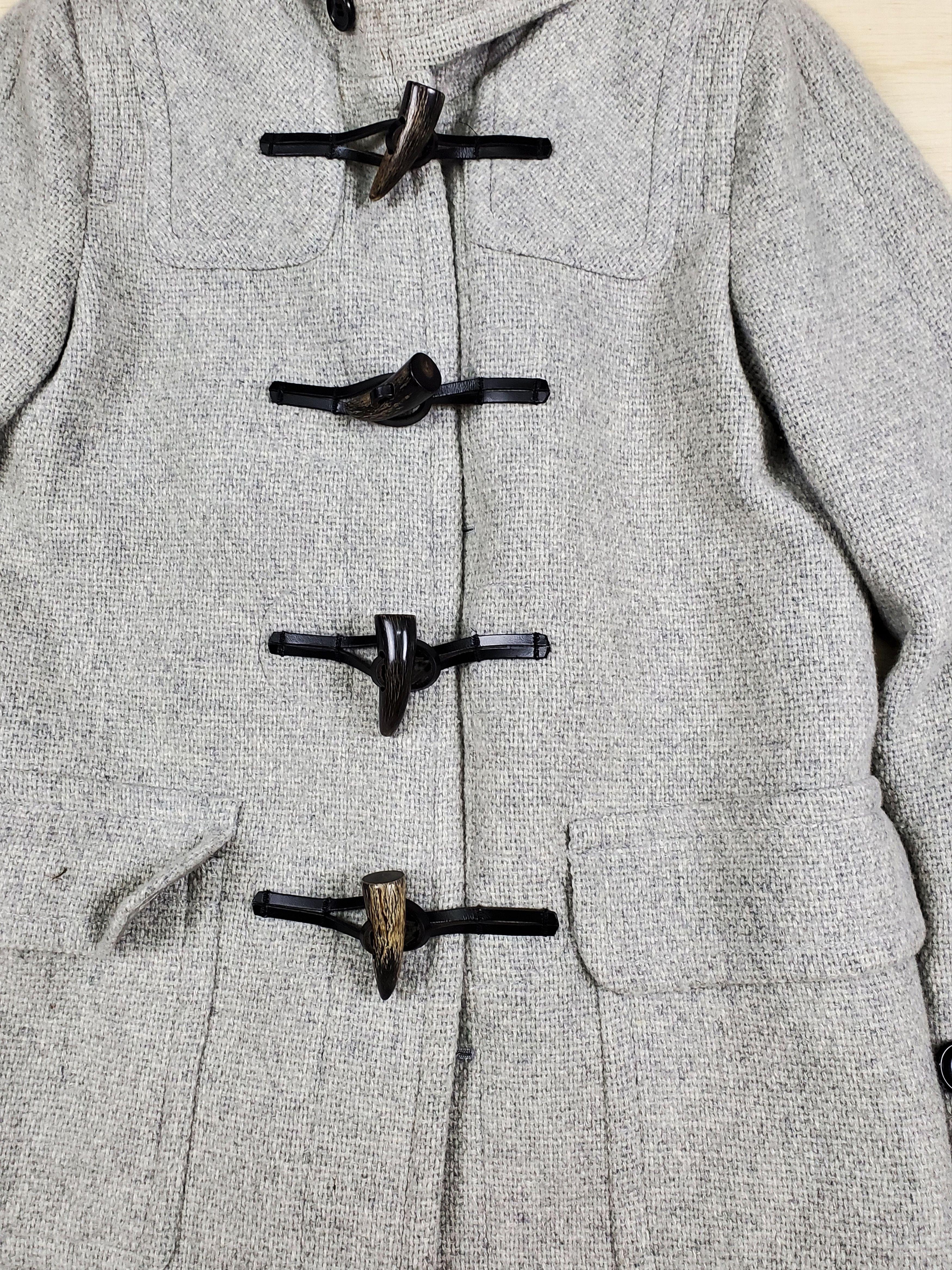Japanese Brand × Yohji Yamamoto 🔥 INED Japan Heavy Coat Wool Jacket By Yohji Yamamoto🔥 Size US S / EU 44-46 / 1 - 7 Thumbnail
