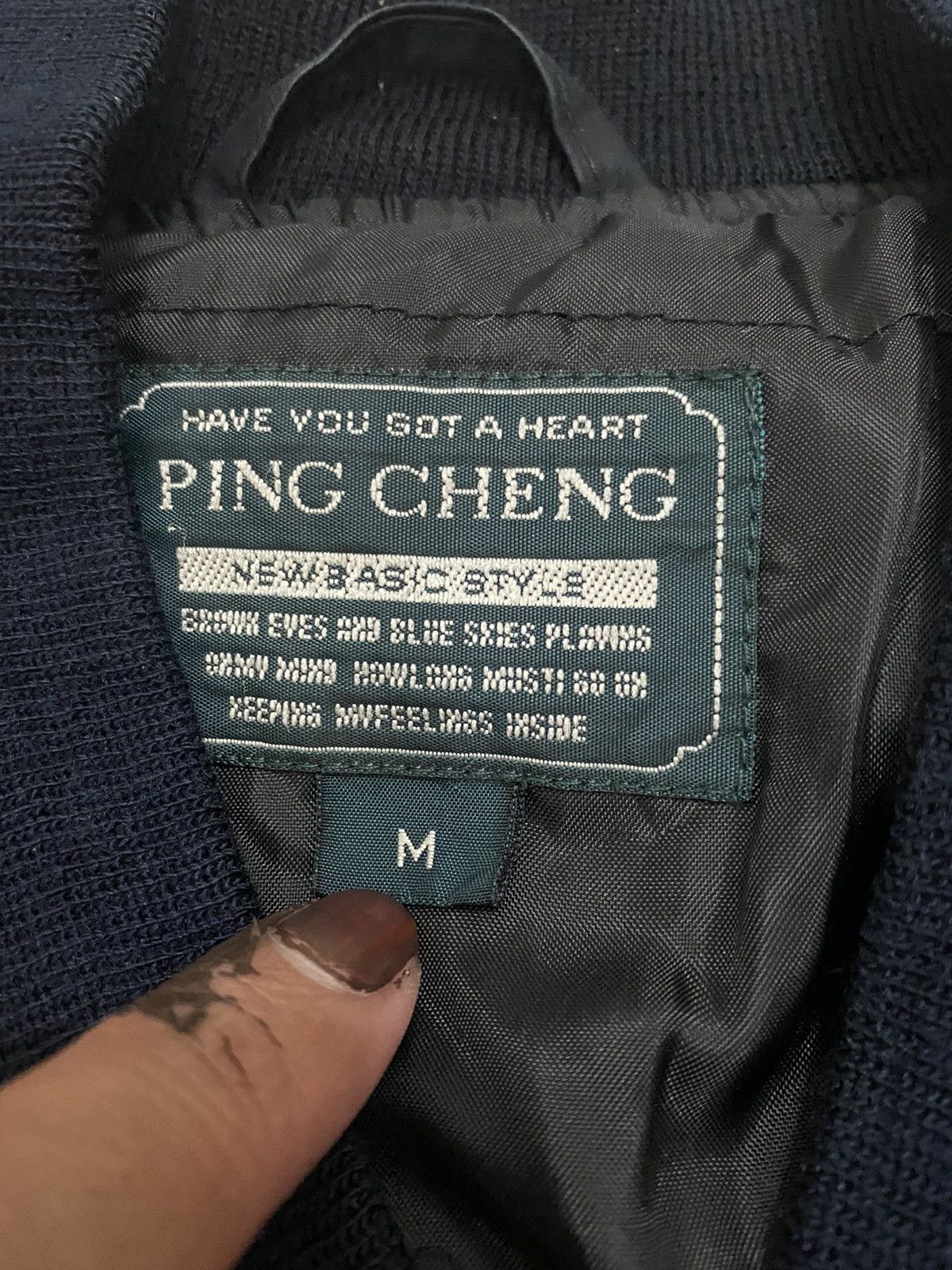 Japanese Brand Finest Clothing Bomber Jacket Size US M / EU 48-50 / 2 - 5 Thumbnail