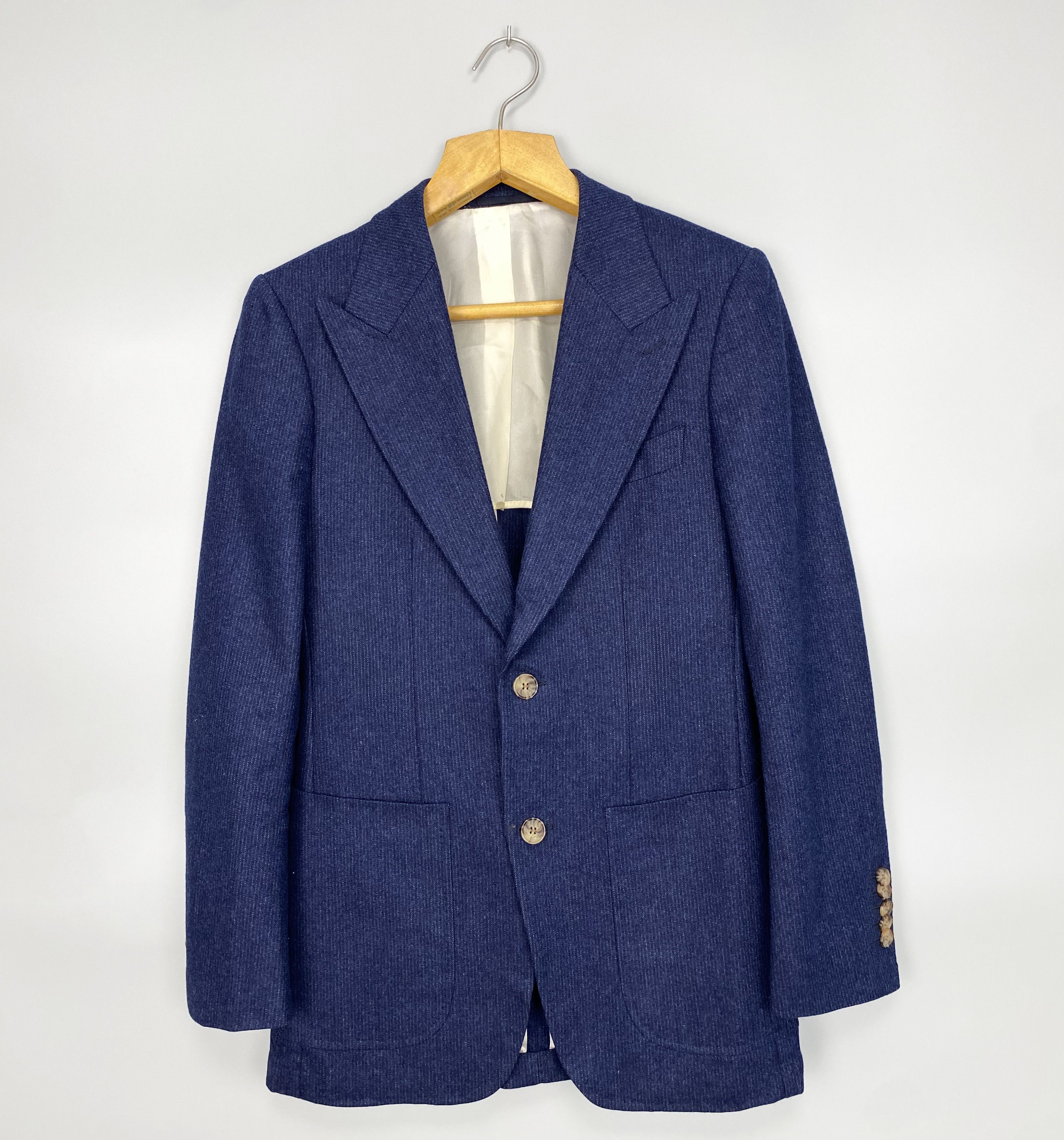 image of New Suitsupply Washington Hf Luxury Navy Blazer, Men's (Size 34R)