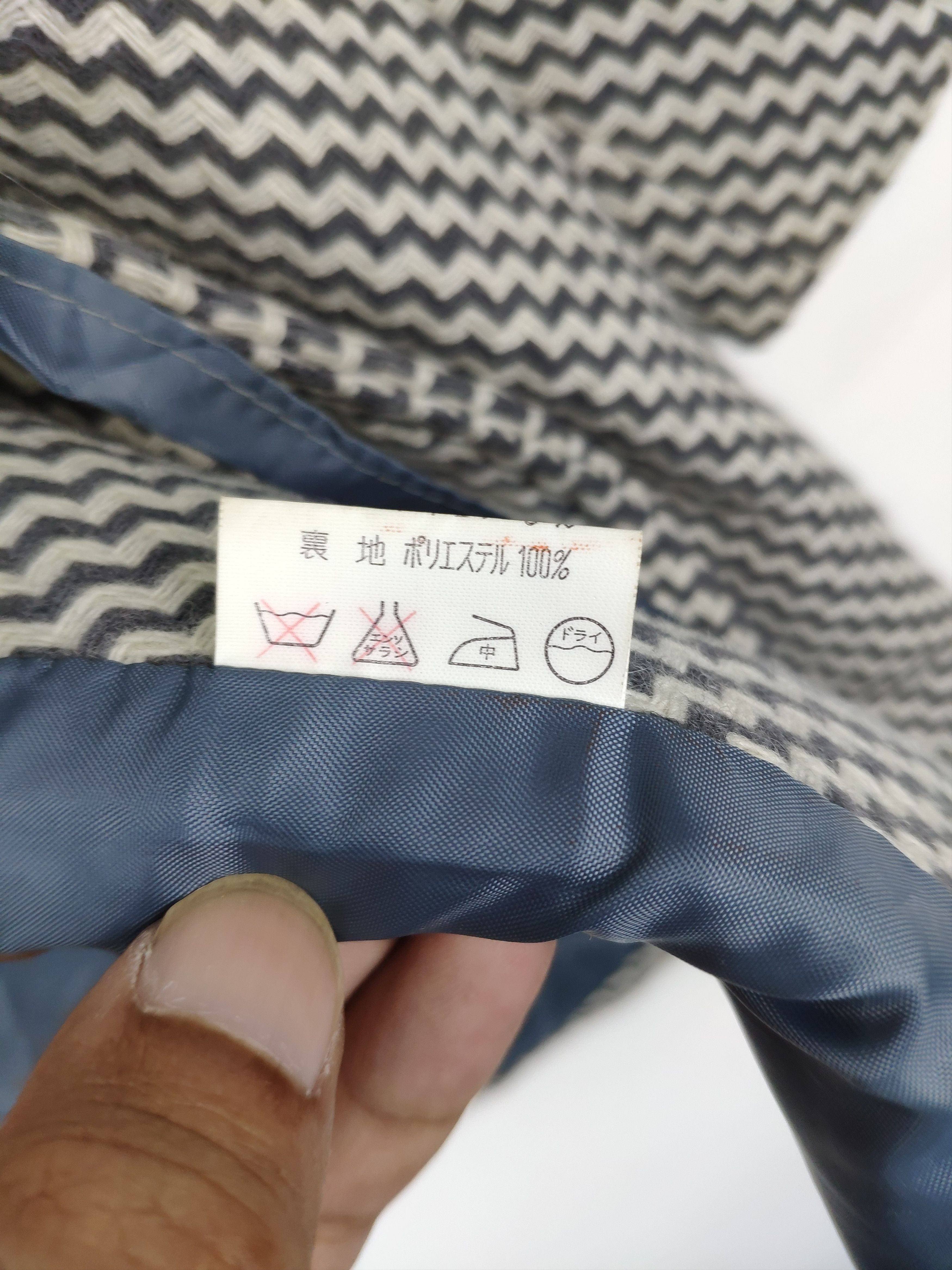 Japanese Brand OFFER💥 Vintage Japanese Brand Wool Blazer Size M / US 6-8 / IT 42-44 - 15 Thumbnail