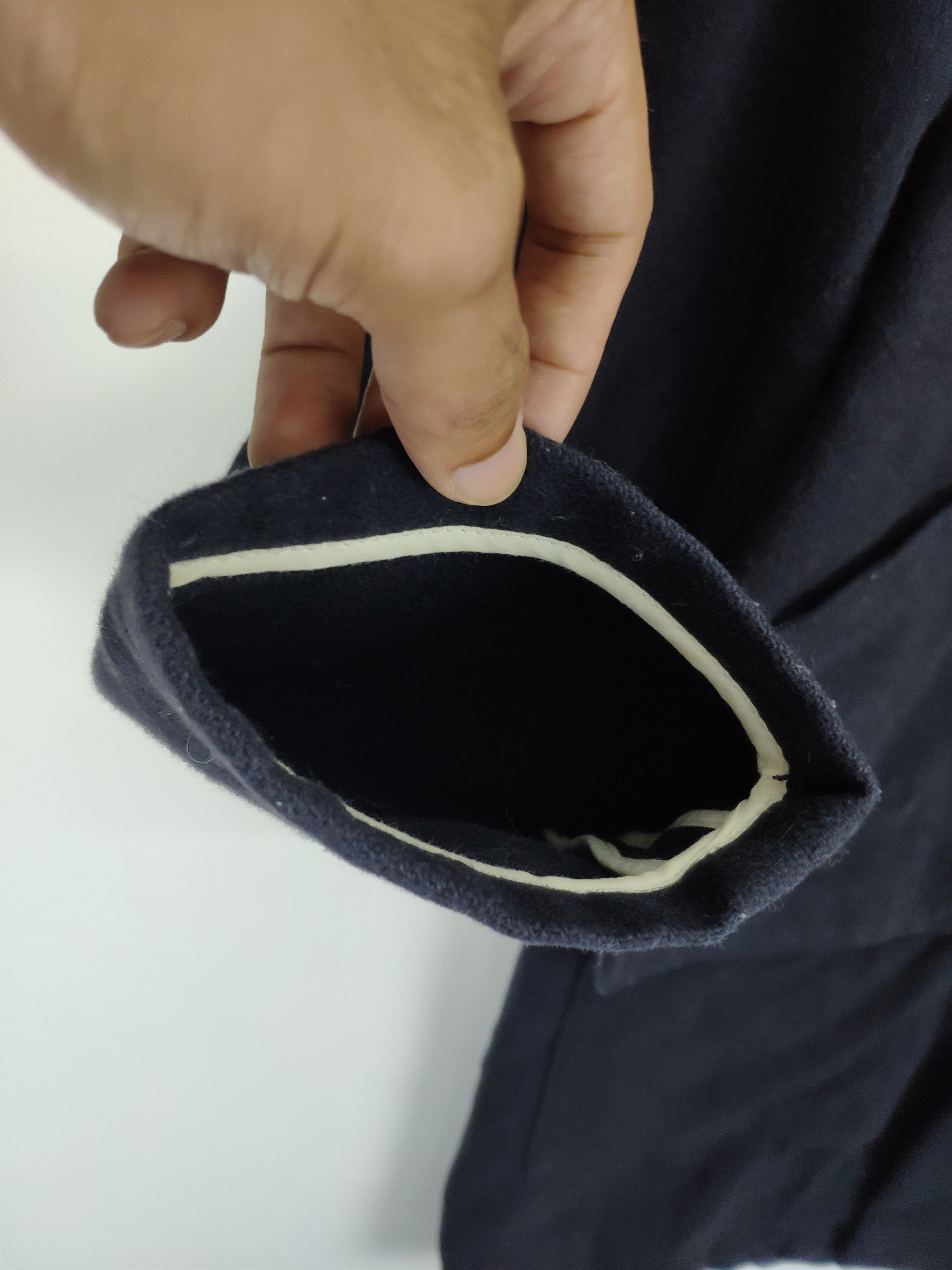 Designer × Japanese Brand Vintage Japanese Wool Hooded Jacket Black Size US M / EU 48-50 / 2 - 5 Thumbnail
