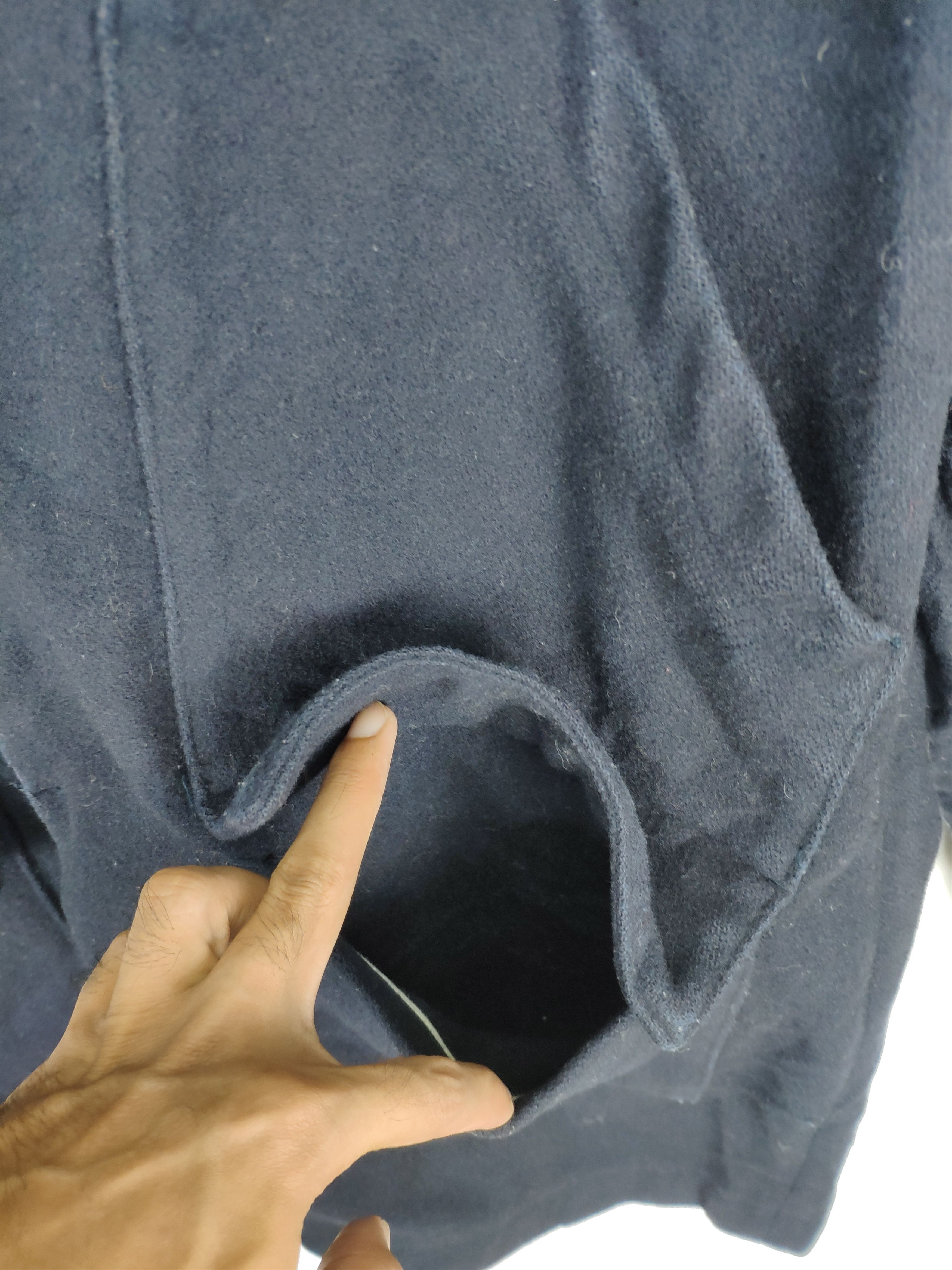 Designer × Japanese Brand Vintage Japanese Wool Hooded Jacket Black Size US M / EU 48-50 / 2 - 13 Thumbnail