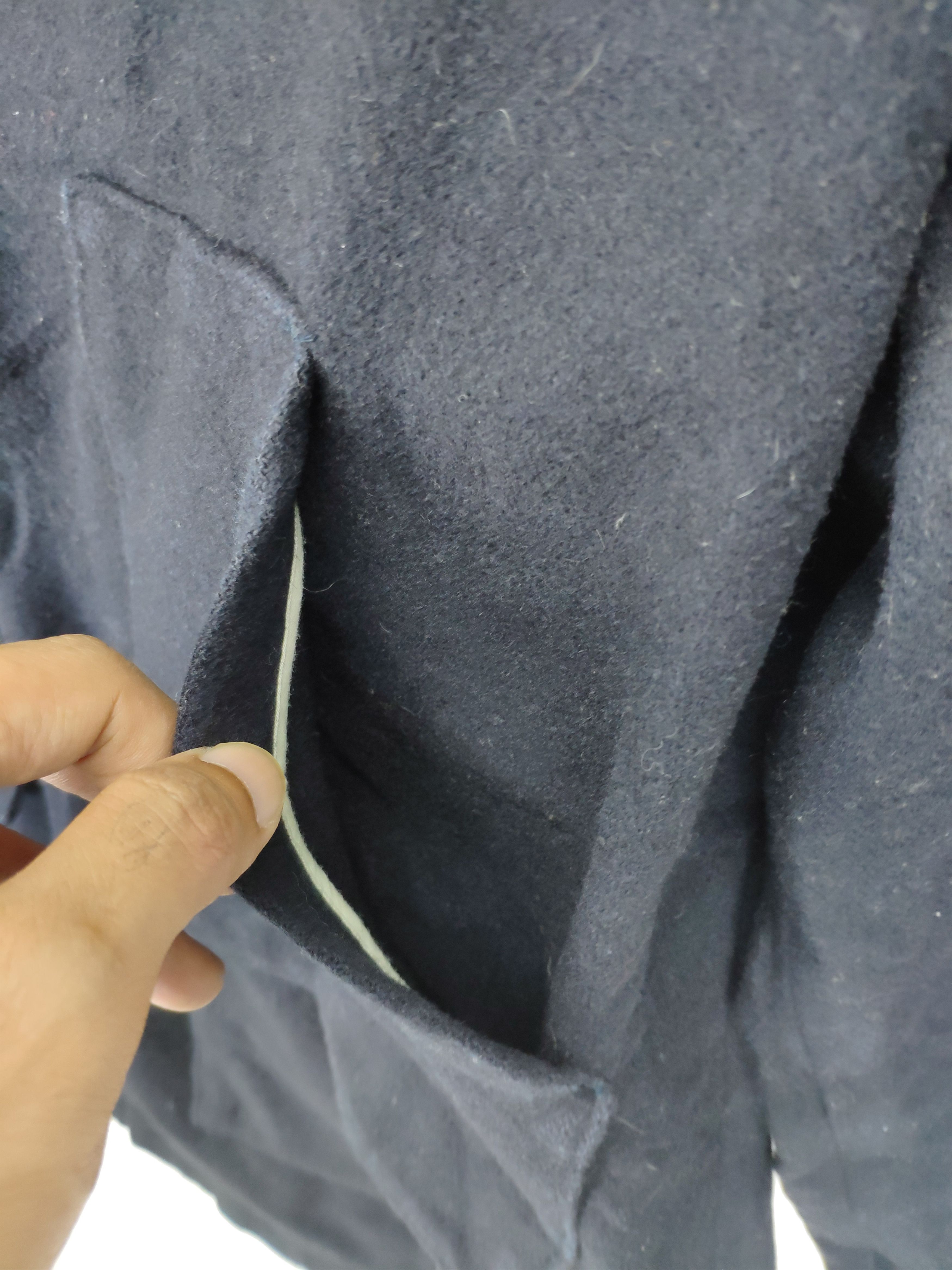 Designer × Japanese Brand Vintage Japanese Wool Hooded Jacket Black Size US M / EU 48-50 / 2 - 12 Thumbnail