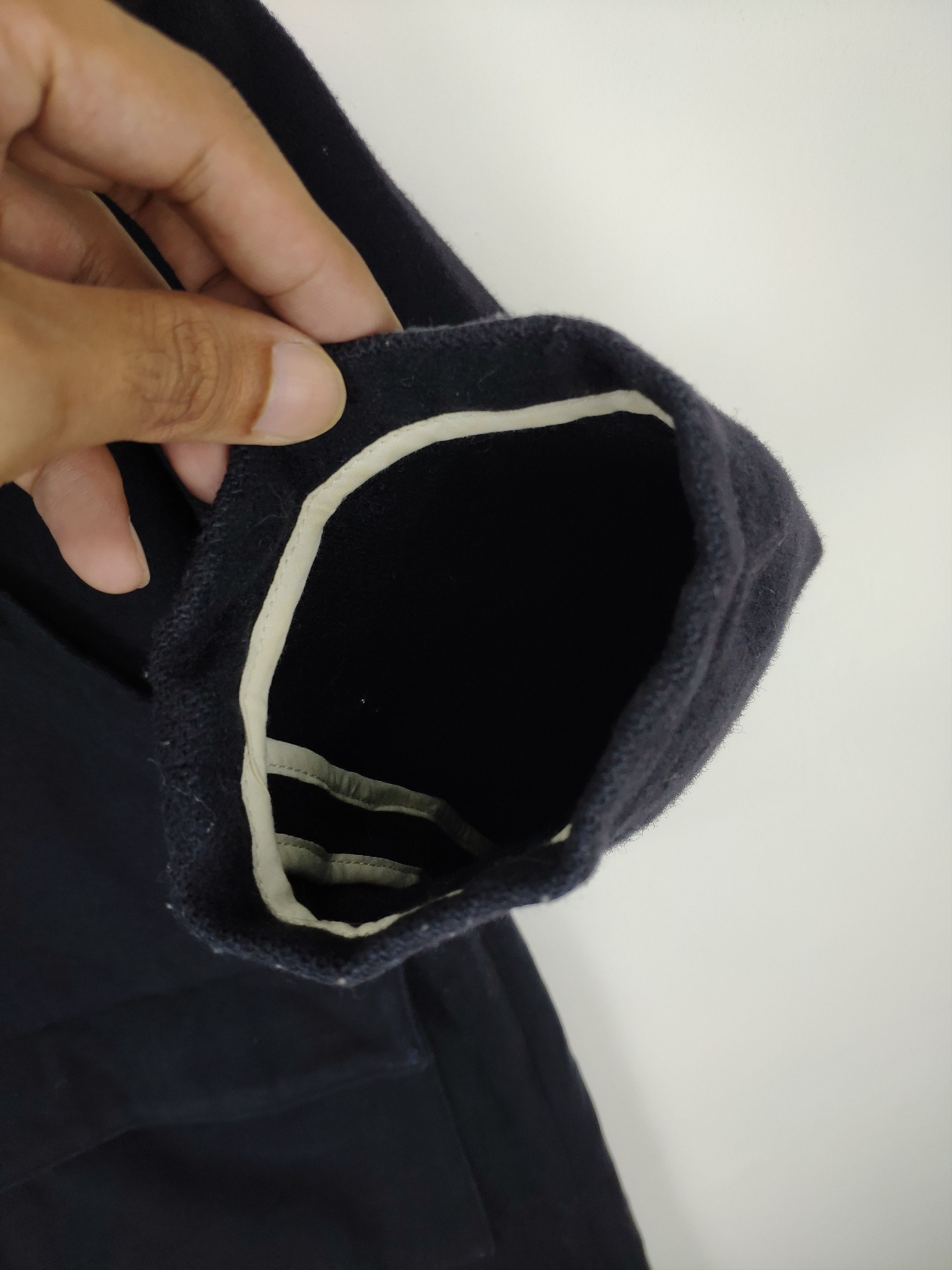 Designer × Japanese Brand Vintage Japanese Wool Hooded Jacket Black Size US M / EU 48-50 / 2 - 4 Thumbnail