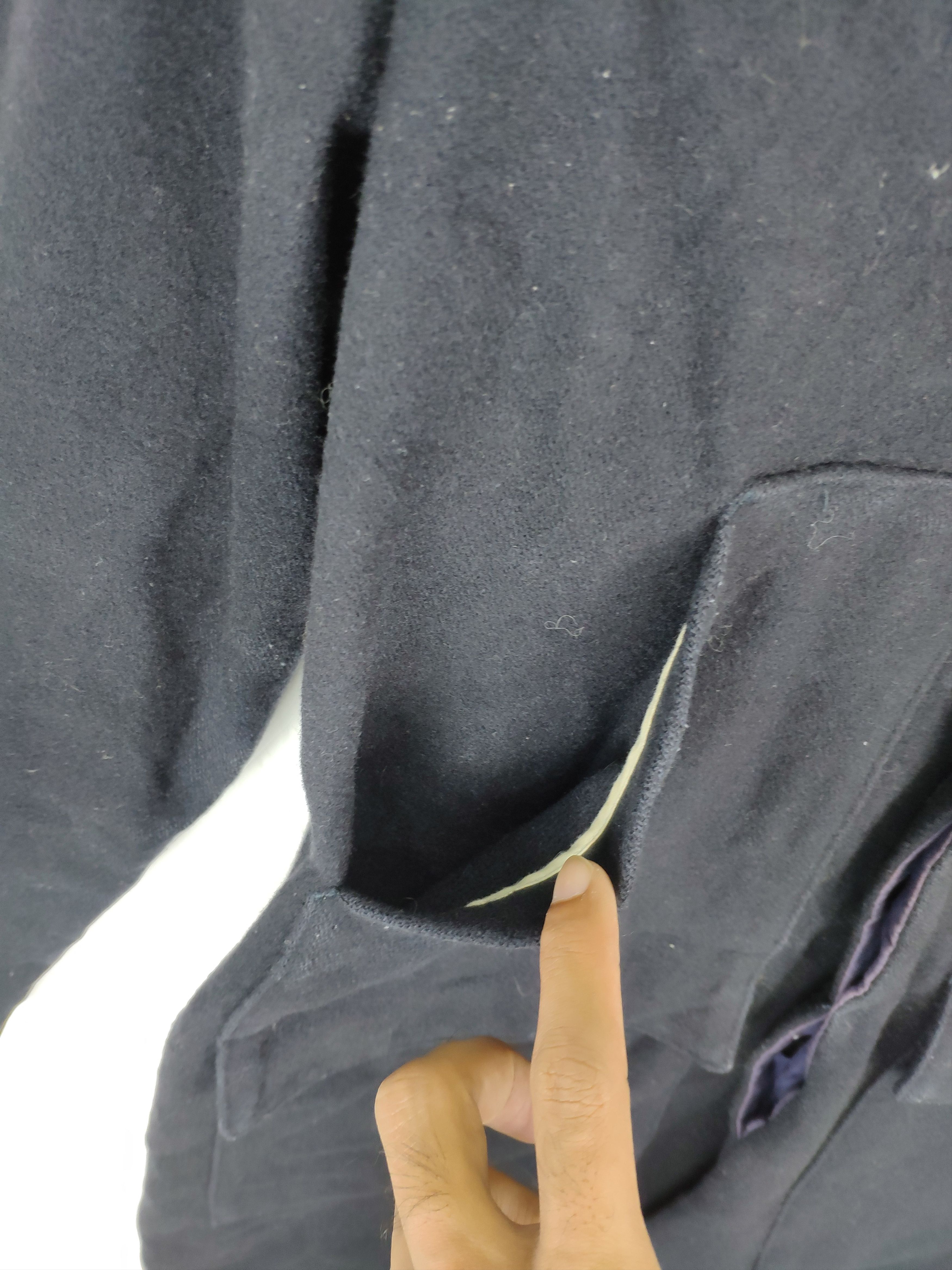 Designer × Japanese Brand Vintage Japanese Wool Hooded Jacket Black Size US M / EU 48-50 / 2 - 11 Thumbnail