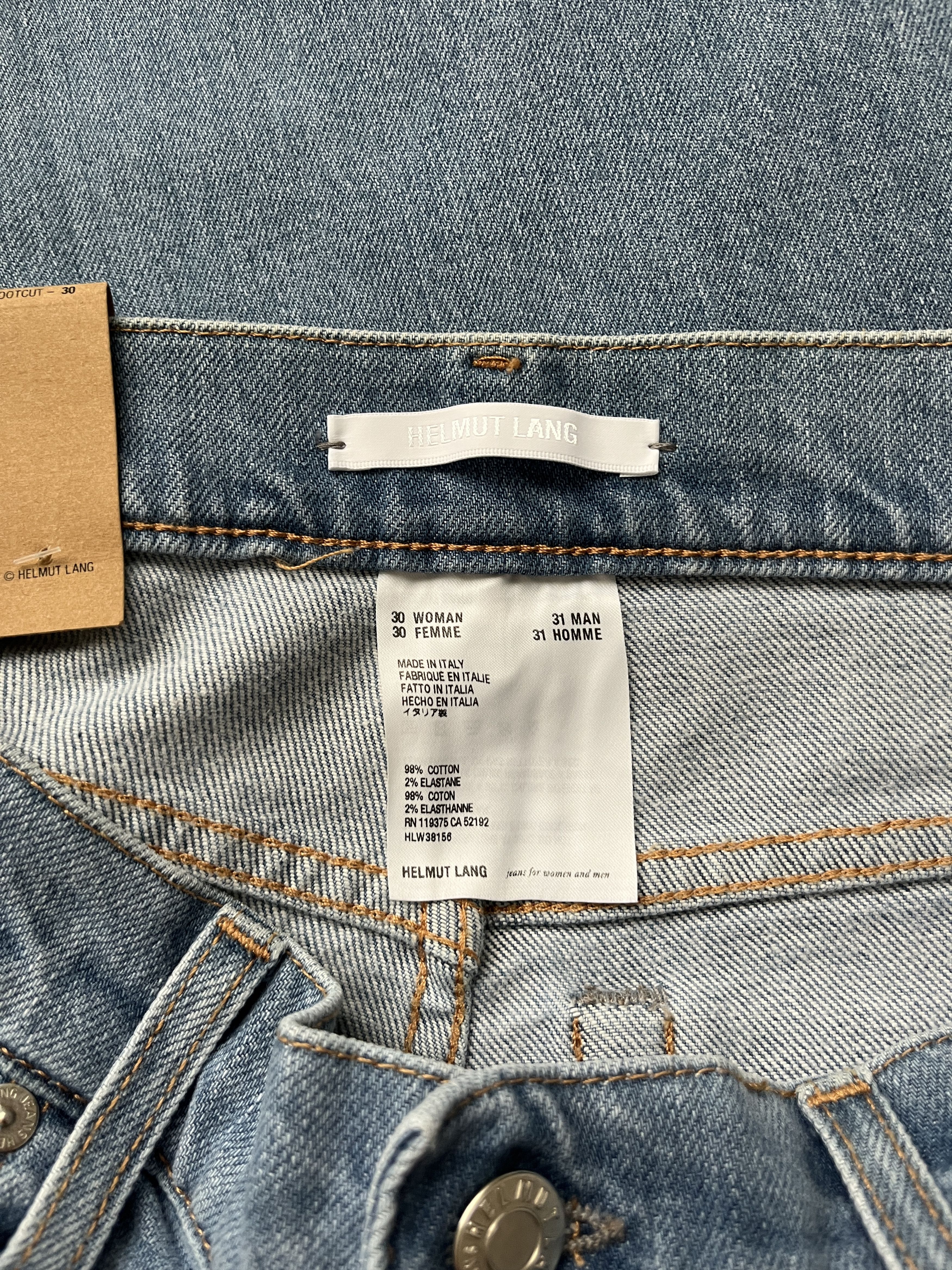 Helmut Lang ⚡️QUICK SALE⚡️Helmut Lang Boot-Cut High Rise Jeans Pants Size 30" / US 8 / IT 44 - 5 Thumbnail