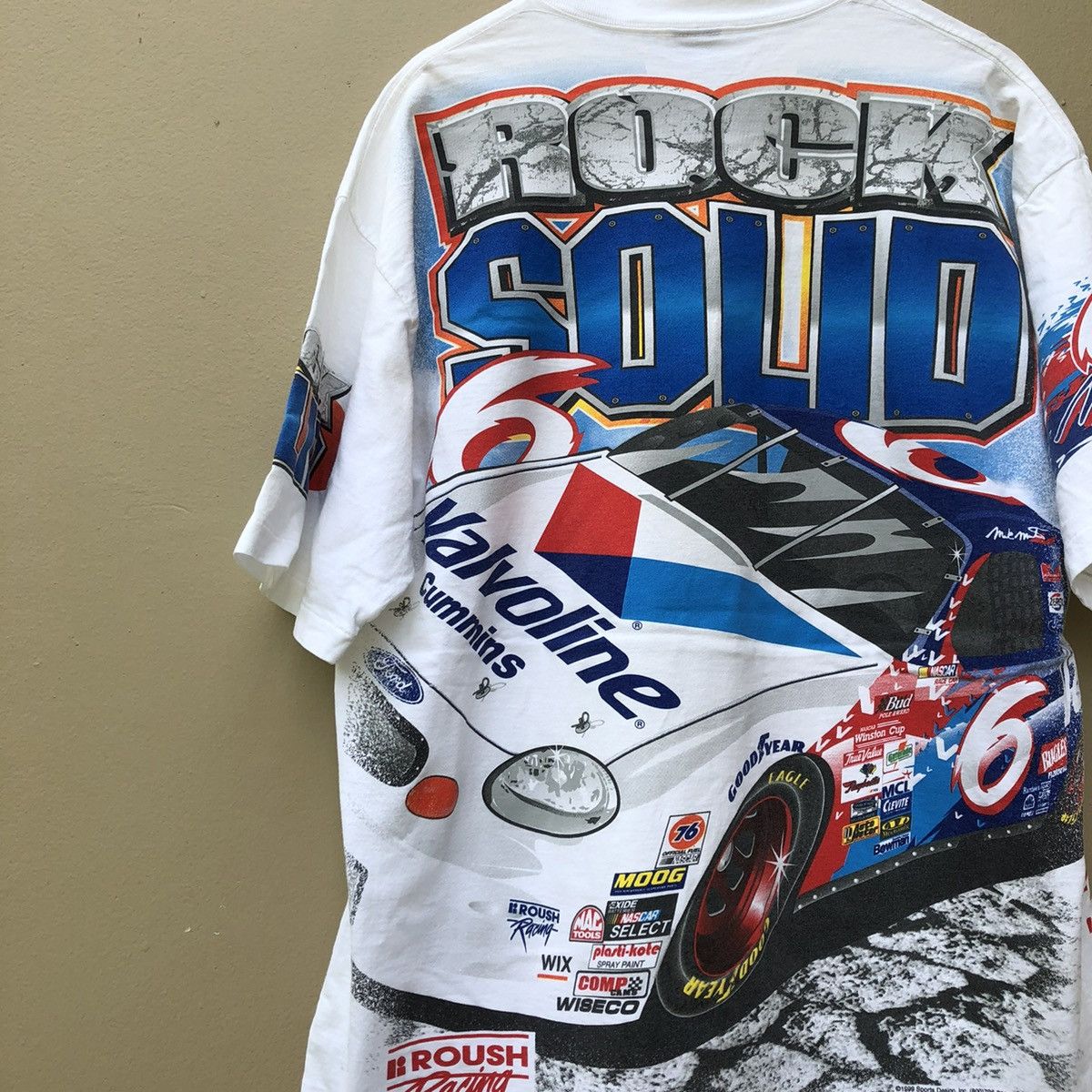 NASCAR × Vintage Vintage nascar 90s ovp t shirt Size US XL / EU 56 / 4 - 7 Thumbnail