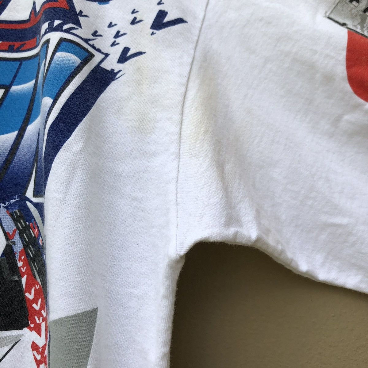 NASCAR × Vintage Vintage nascar 90s ovp t shirt Size US XL / EU 56 / 4 - 4 Thumbnail