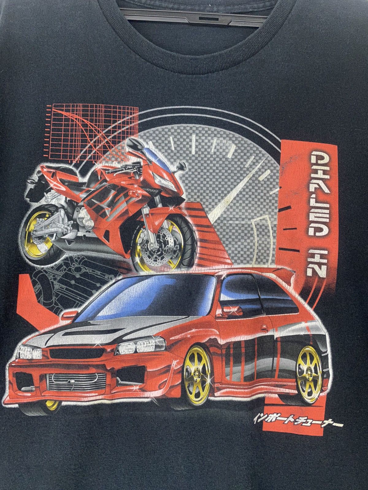 Honda Vintage rare Import Tuner honda civic ek9 honda bike cbr Size US XXL / EU 58 / 5 - 3 Thumbnail