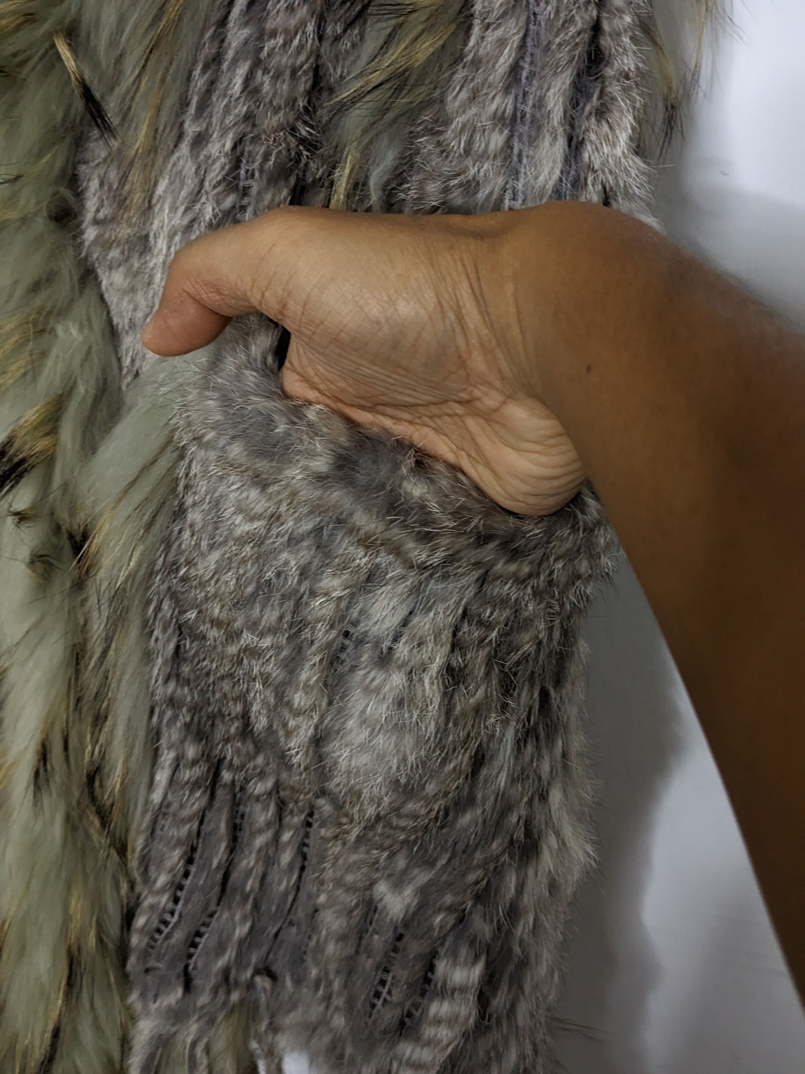 If Six Was Nine × Japanese Brand Rare Fur Feathers Gypsy Gilet Vest Jacket Womens Size M / US 6-8 / IT 42-44 - 10 Thumbnail