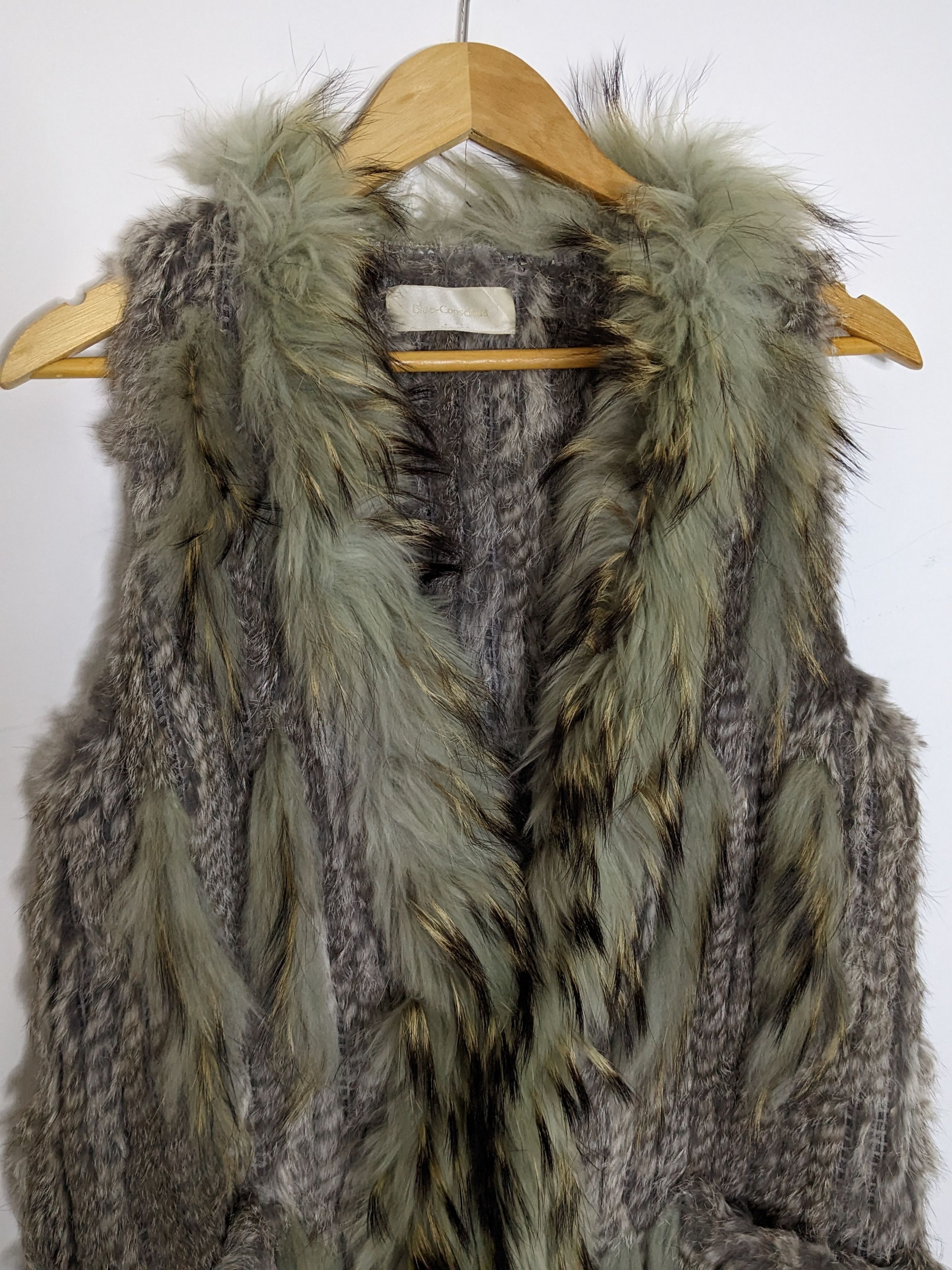 If Six Was Nine × Japanese Brand Rare Fur Feathers Gypsy Gilet Vest Jacket Womens Size M / US 6-8 / IT 42-44 - 3 Thumbnail