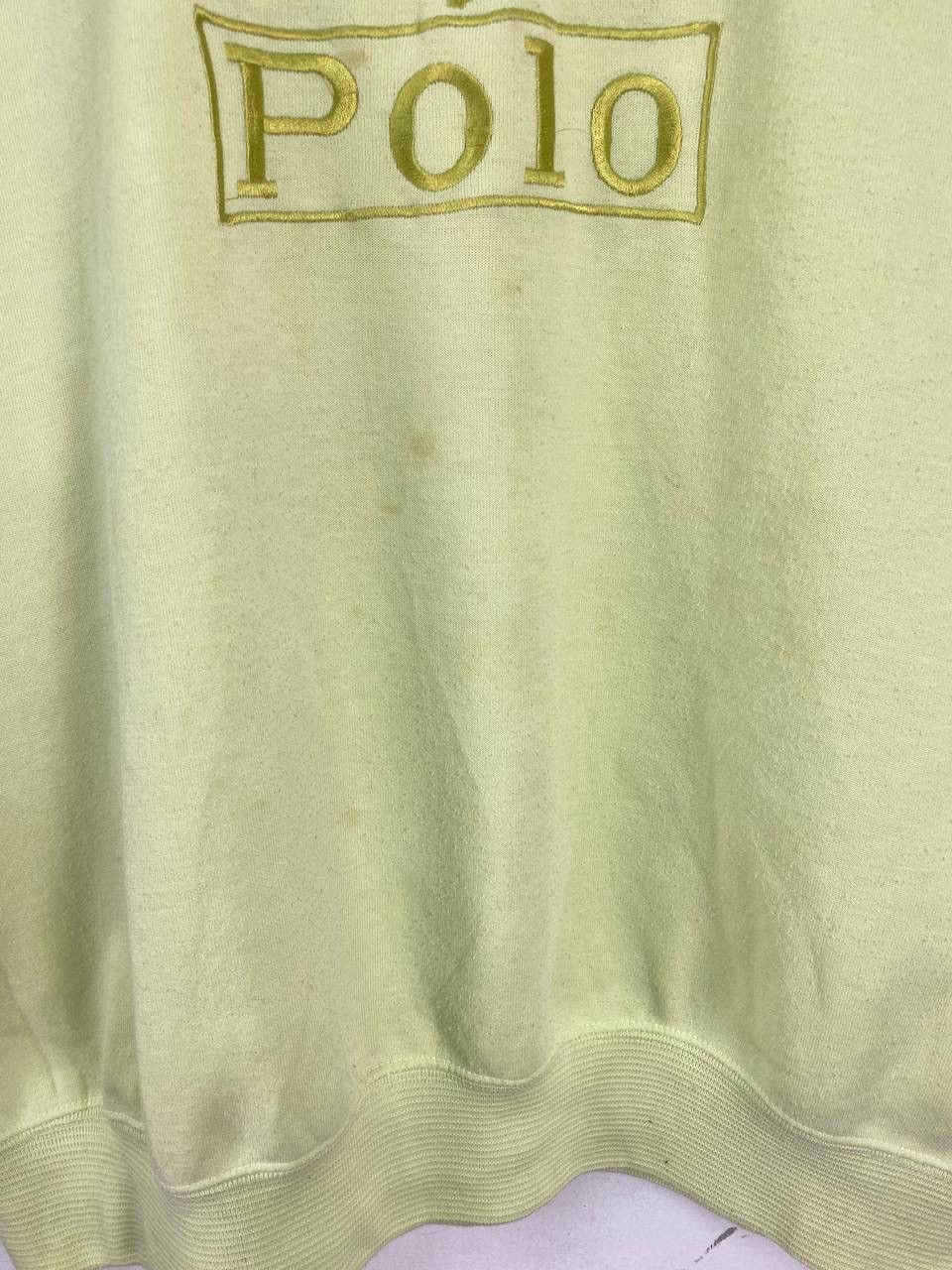 Vintage Vintage polo ralph lauren sweatshirt big logo spellout Size US L / EU 52-54 / 3 - 11 Thumbnail