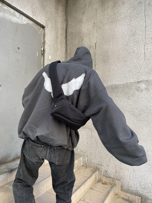 Gap YZY Yeezy Gap Dove Hoodie - black- Deadstock belenciaga | Grailed