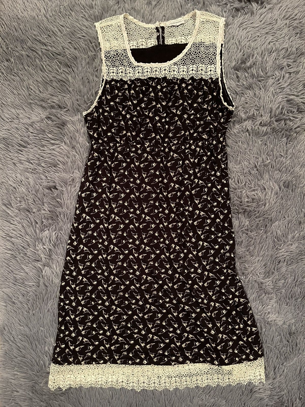Designer + Vive Maria + avant garde Victorian dress with lace Size L / US 10 / IT 46 - 1 Thumbnail