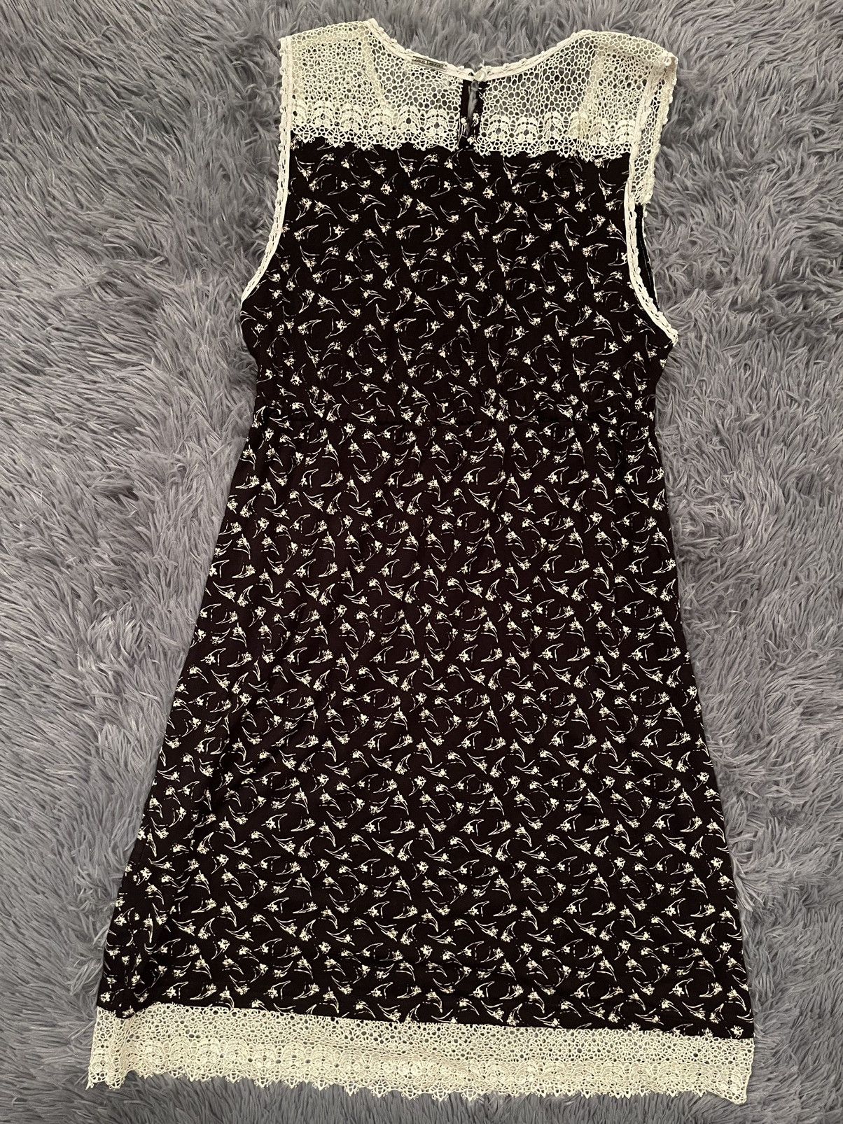Designer + Vive Maria + avant garde Victorian dress with lace Size L / US 10 / IT 46 - 7 Thumbnail