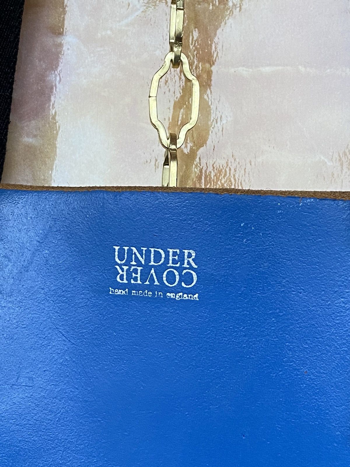 Undercover Undercover leather blue tote shoulder bag shopper Size ONE SIZE - 5 Thumbnail