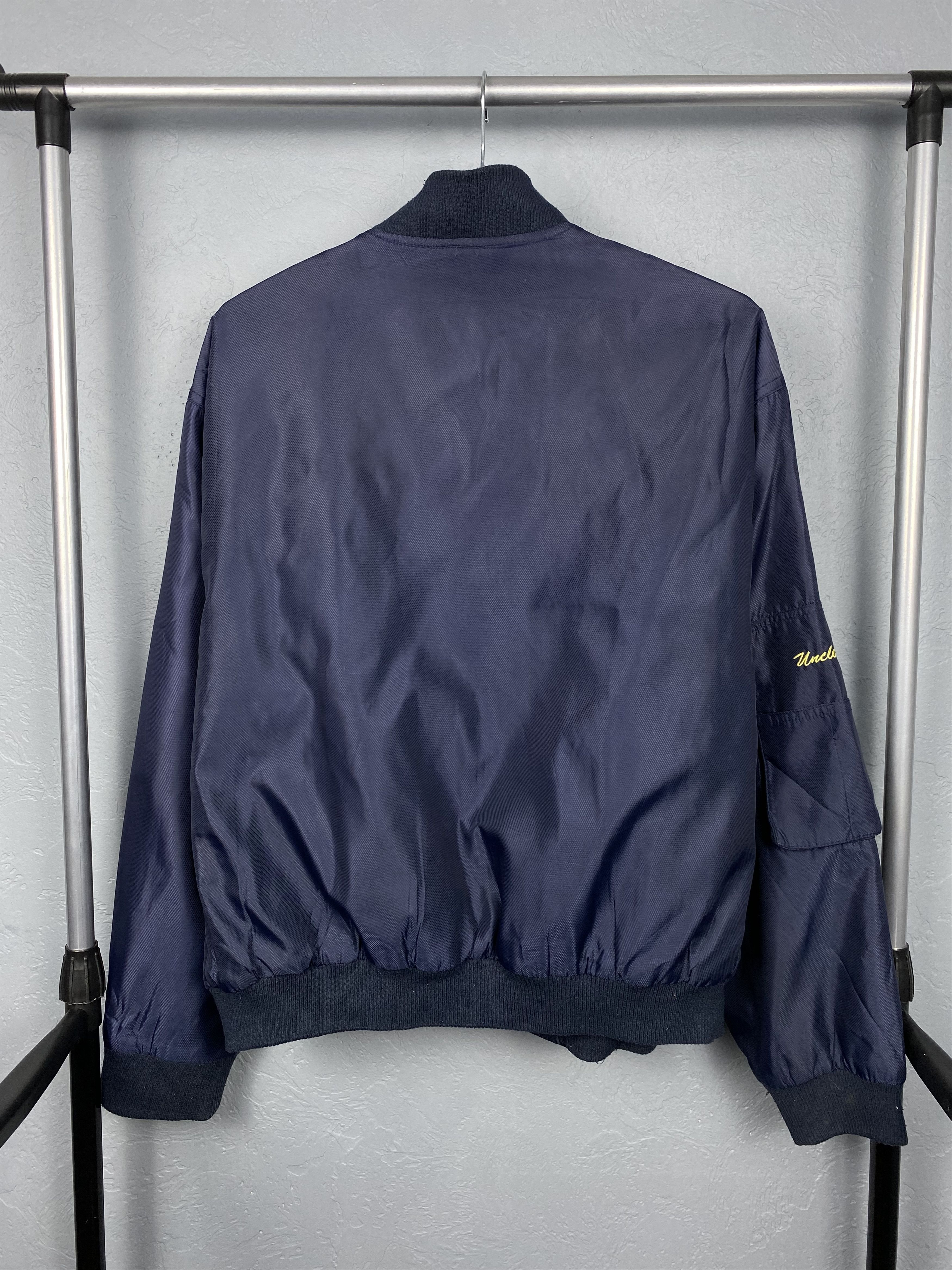 Vintage Uncle Sam MA1 Pilot Air Force Nylon Bomber Jacket Vintage Size US M / EU 48-50 / 2 - 10 Thumbnail