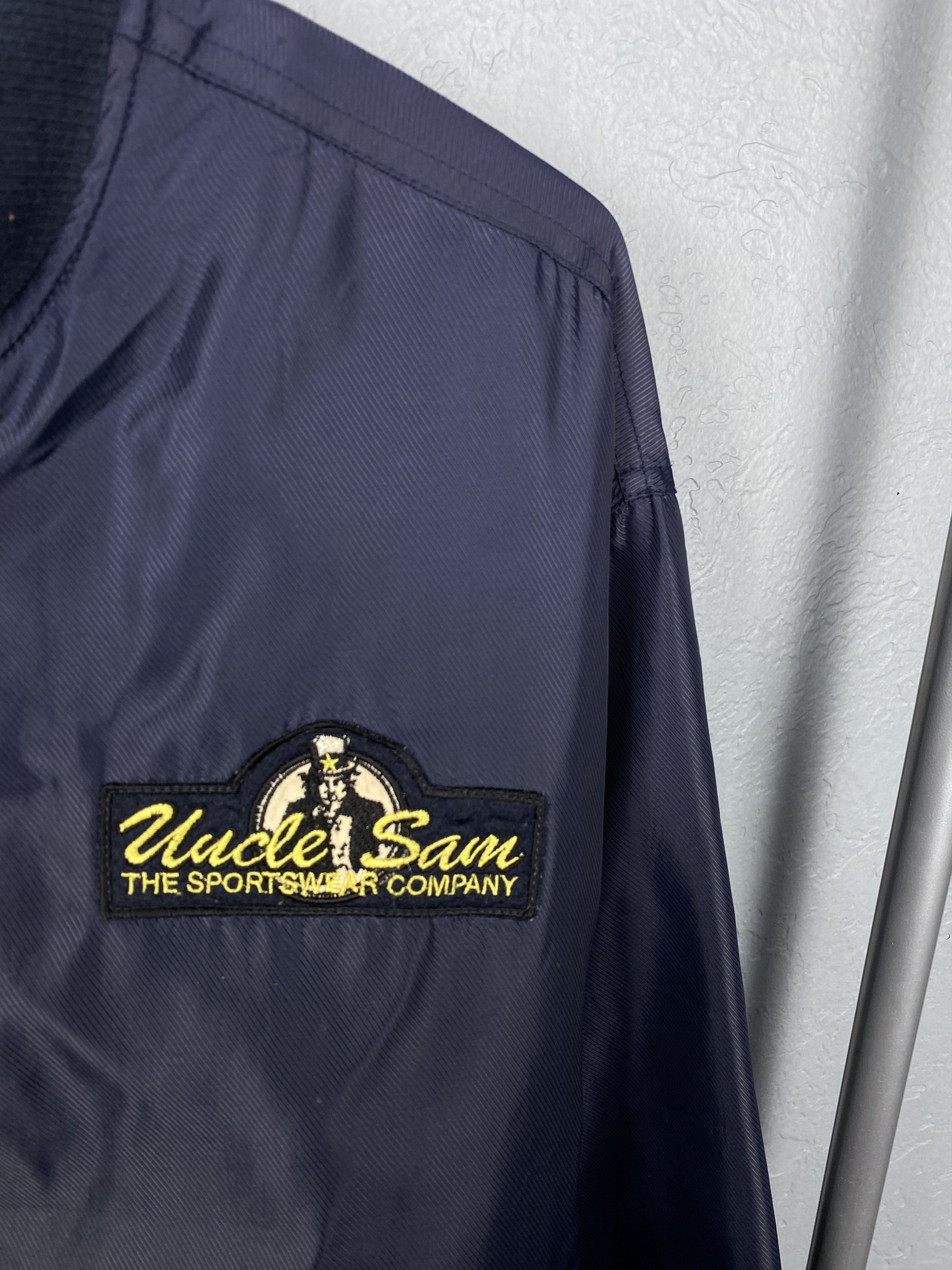 Vintage Uncle Sam MA1 Pilot Air Force Nylon Bomber Jacket Vintage Size US M / EU 48-50 / 2 - 3 Thumbnail