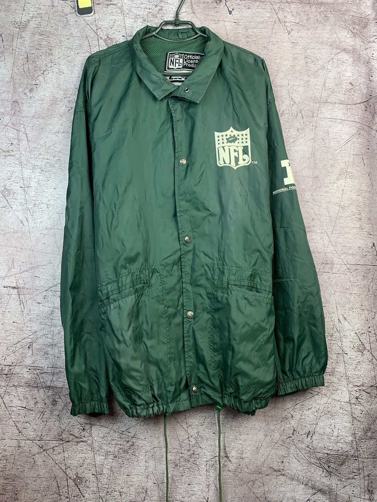 NFL × Vintage NFL Green Bay Packers 90s Vintage Mens Jacket Size US XL / EU 56 / 4 - 2 Thumbnail