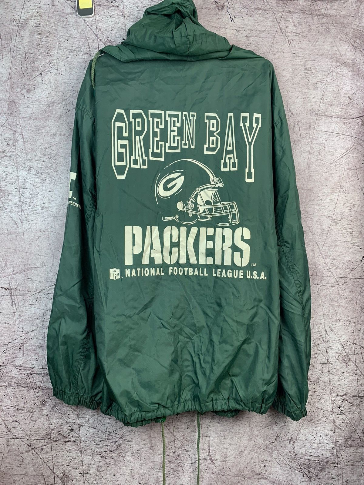 NFL × Vintage NFL Green Bay Packers 90s Vintage Mens Jacket Size US XL / EU 56 / 4 - 1 Thumbnail